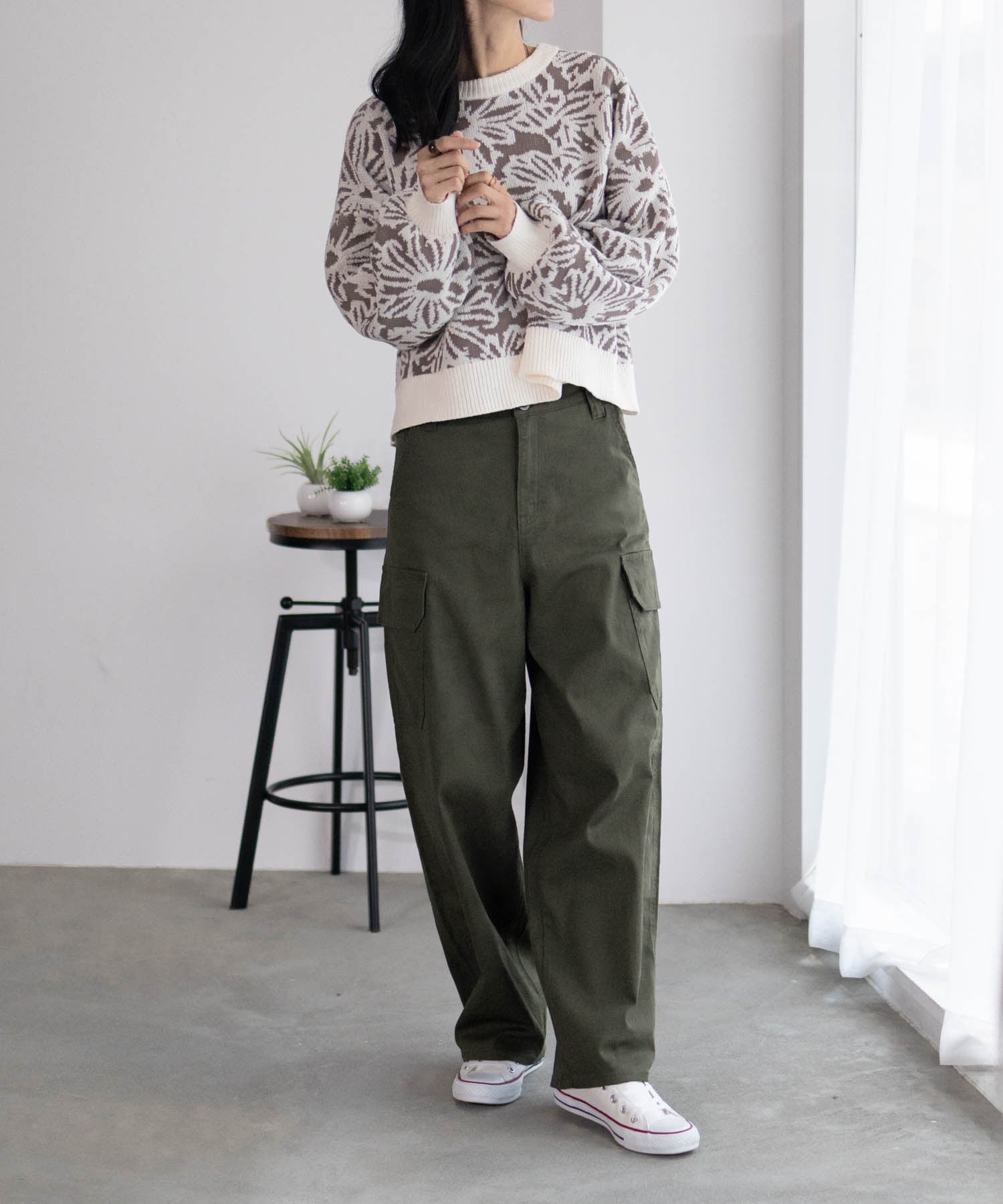 マックハウス Mac-House バルーンカーゴパンツ