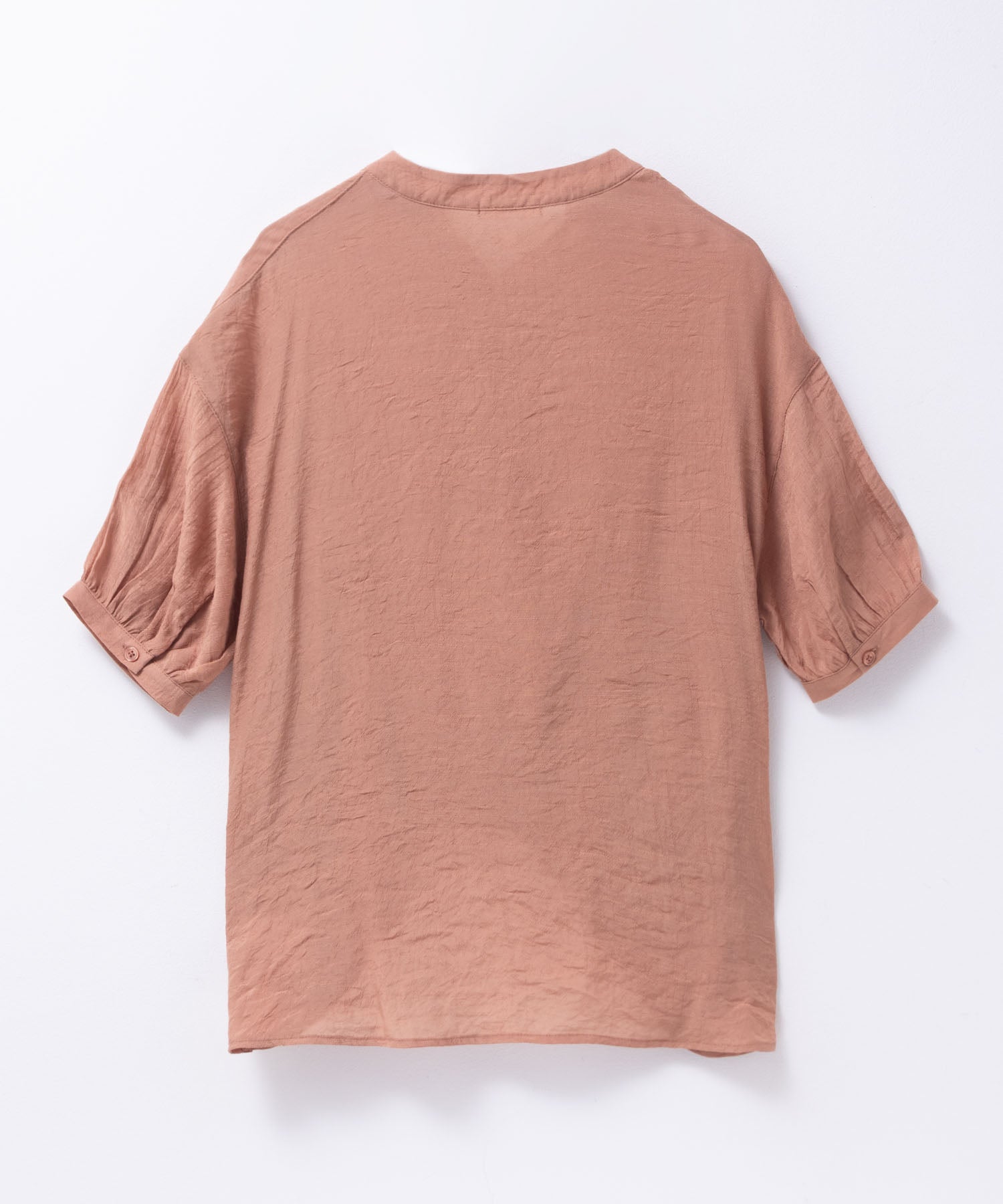 マックハウス Mac-House nAvy 裾タックスキッパーブラウス （ブルーストライプ） ブルーストライプ
