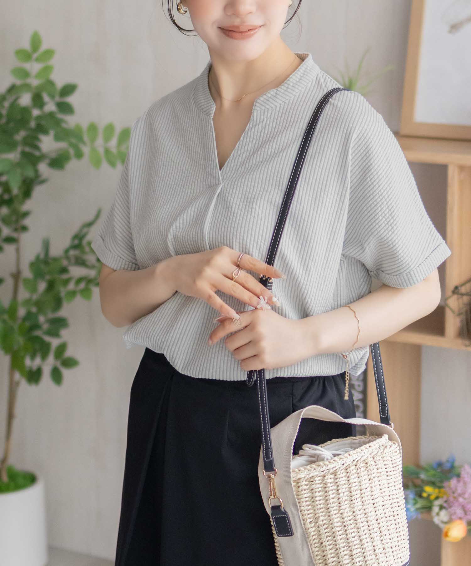 マックハウス Mac-House nAvy バンドスキッパー （グレー） グレー
