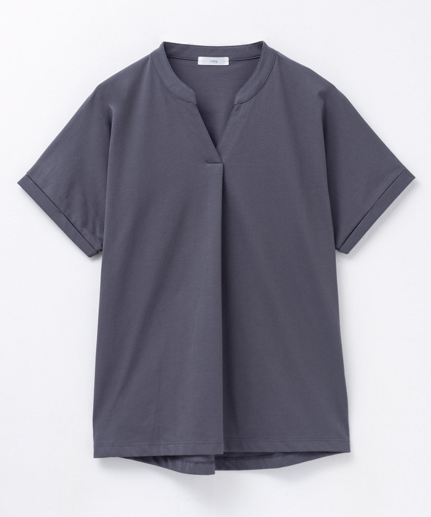 マックハウス Mac-House nAvy スキッパープルオーバー （モカ） モカ