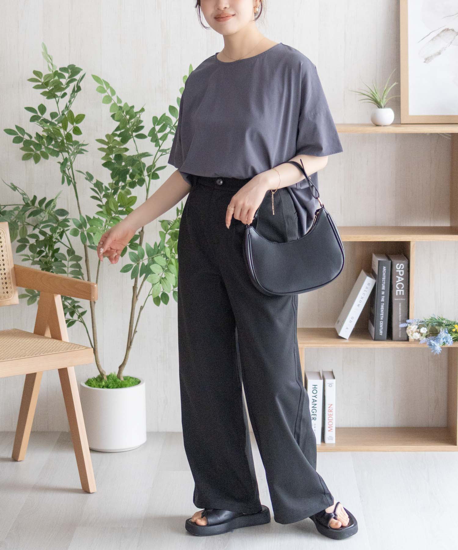 マックハウス Mac-House nAvy 切替ワイドプルオーバー （モカ） モカ
