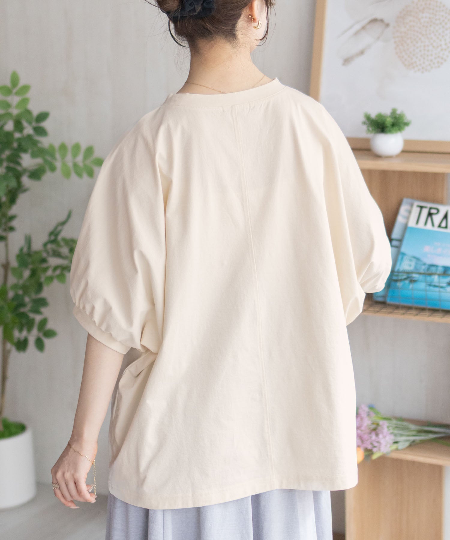 マックハウス Mac-House ドルマンTシャツ （ブルー） ブルー
