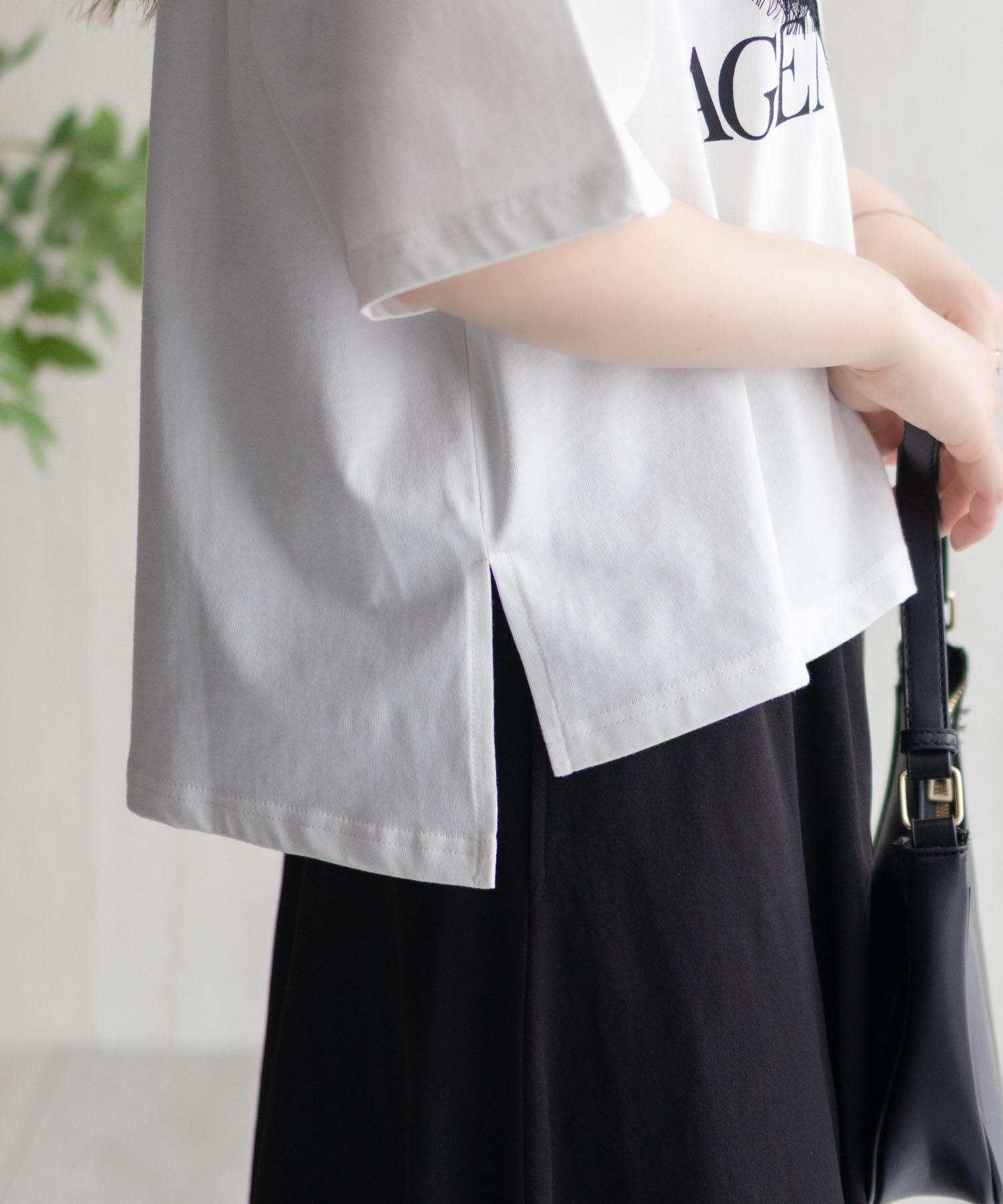マックハウス Mac-House nAvy レース使いプリントTシャツ （オフホワイト） オフホワイト