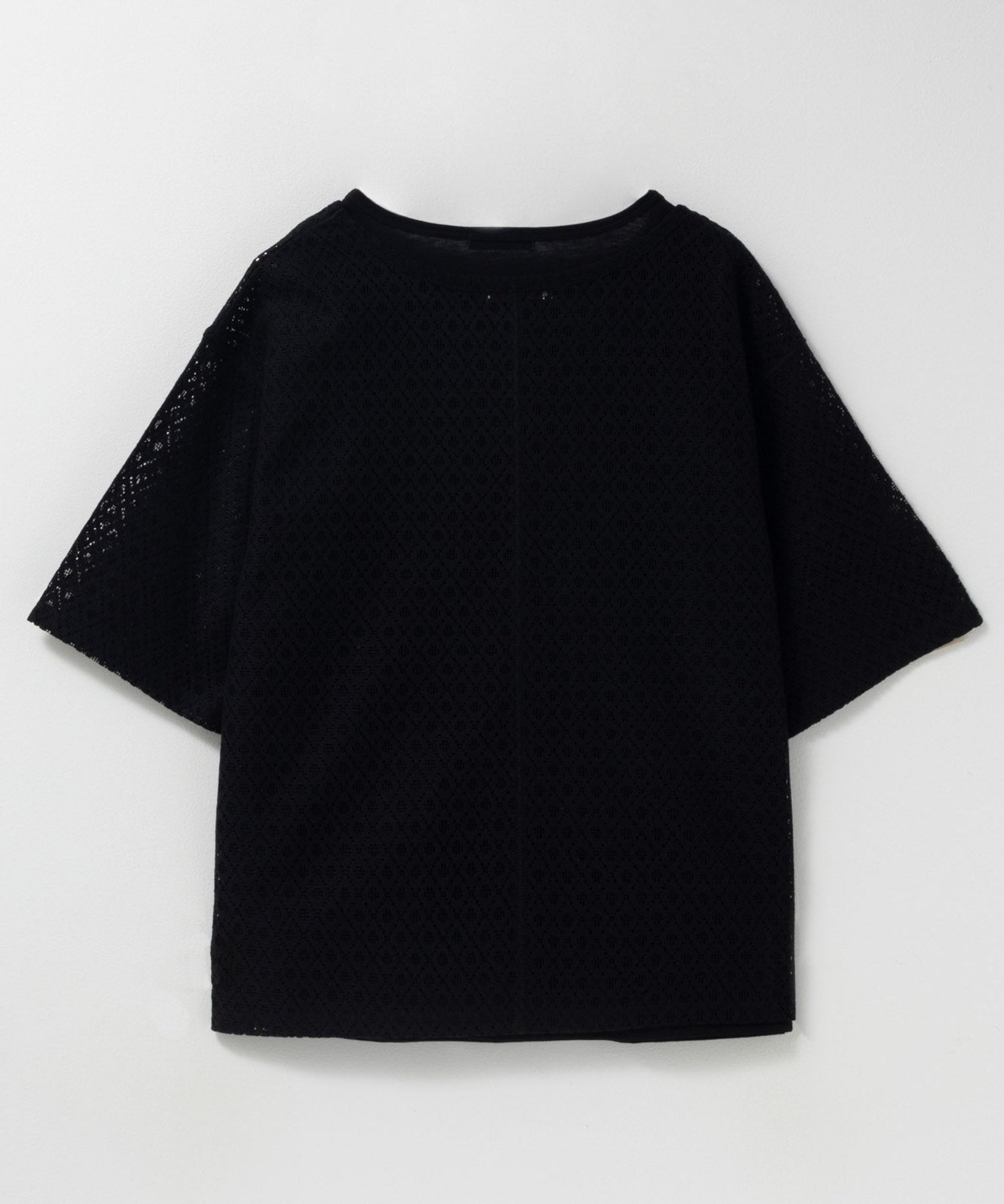 マックハウス Mac-House レースTシャツ アンサンブル （ブラック） ブラック