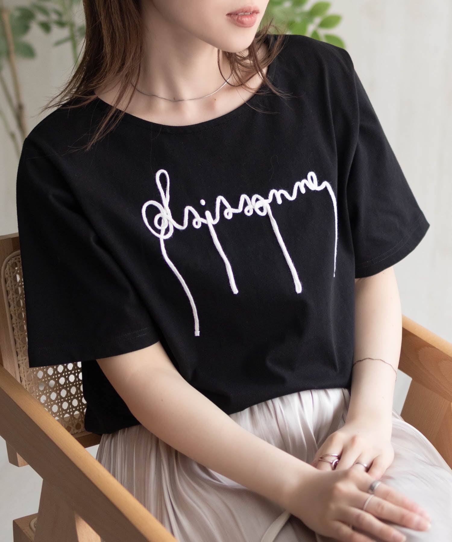 マックハウス Mac-House コードロゴTシャツ （オフホワイト） オフホワイト