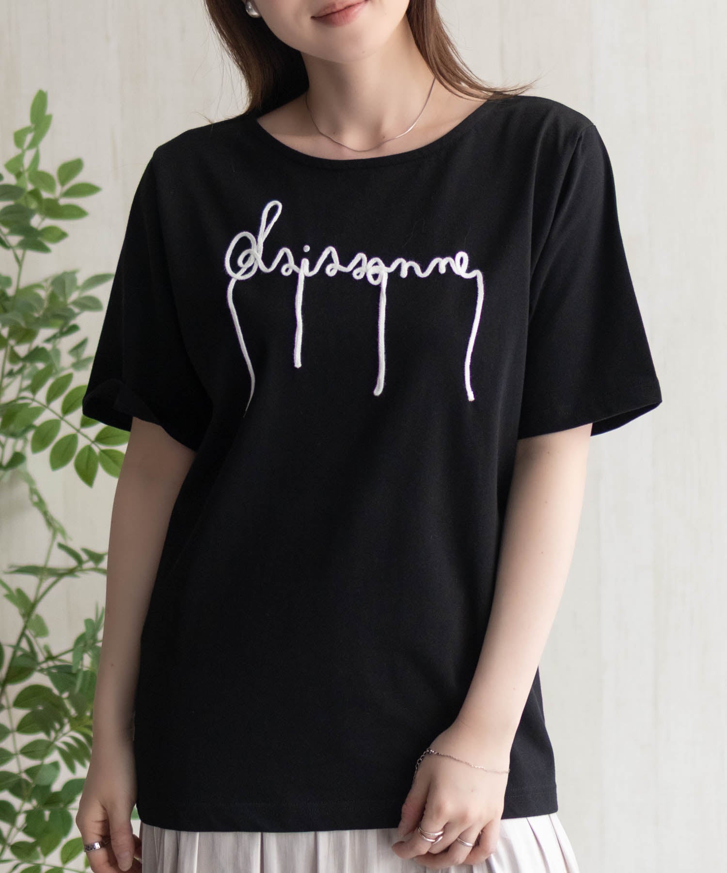 マックハウス Mac-House コードロゴTシャツ （オフホワイト） オフホワイト