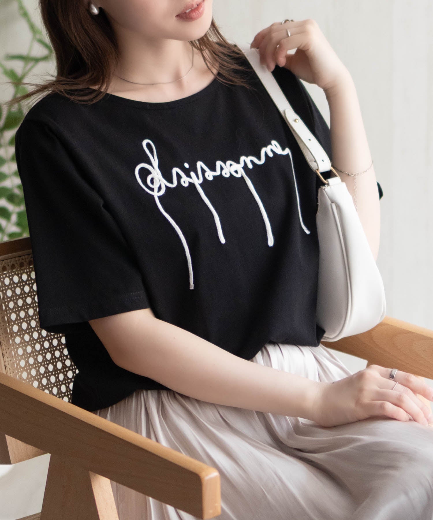 マックハウス Mac-House コードロゴTシャツ （オフホワイト） オフホワイト