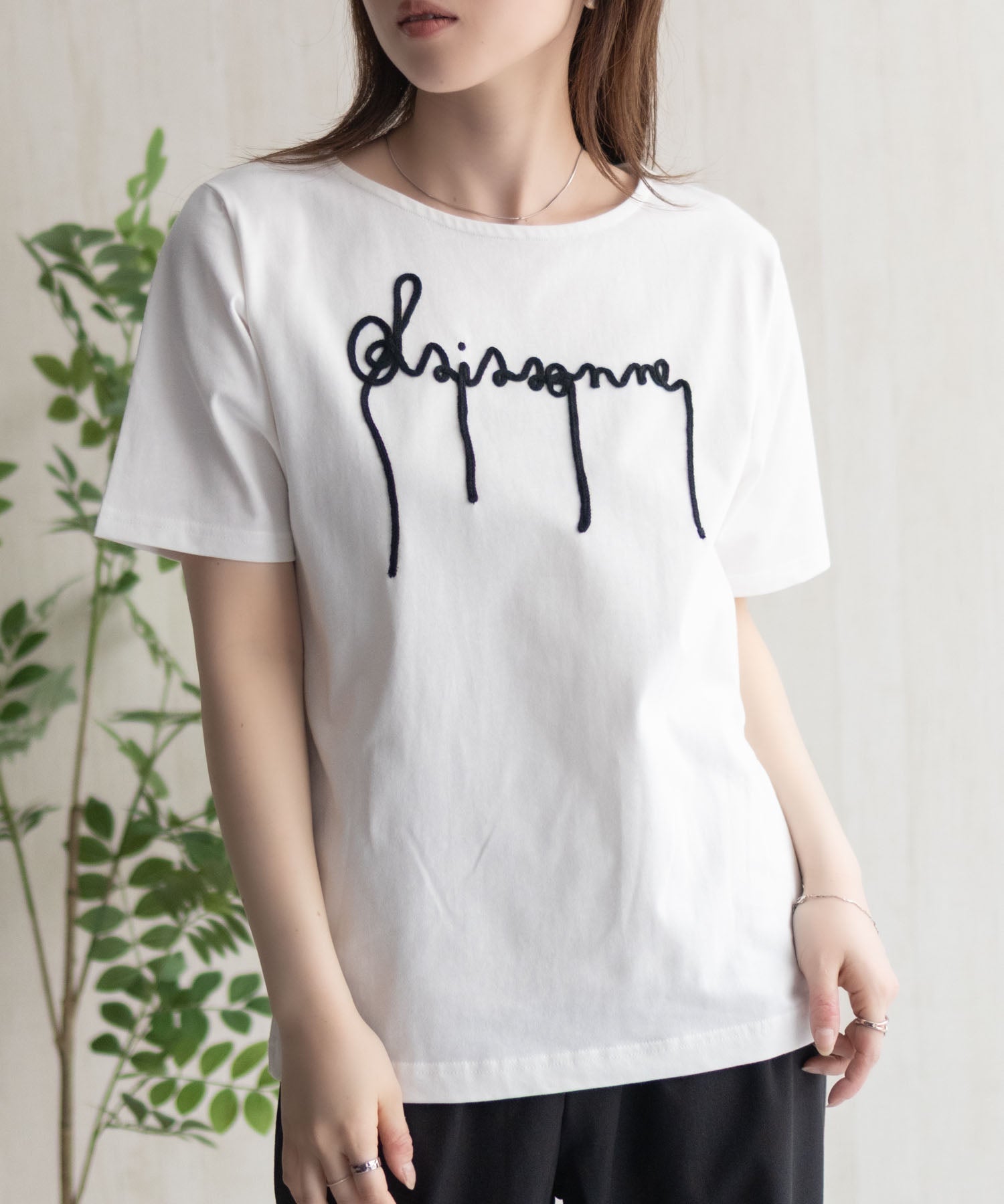 マックハウス Mac-House コードロゴTシャツ （オフホワイト） オフホワイト