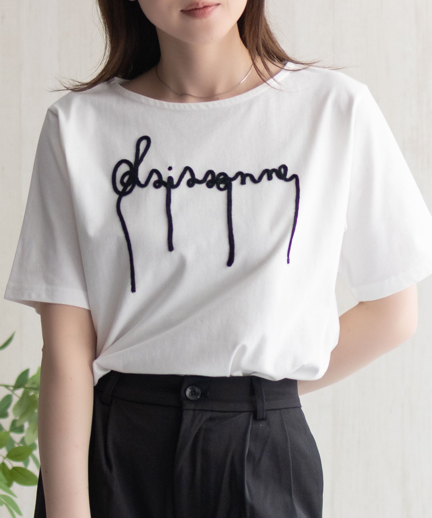 マックハウス Mac-House コードロゴTシャツ （オフホワイト） オフホワイト