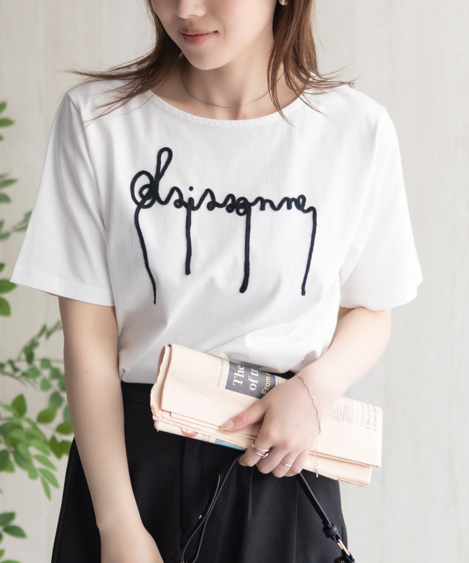 マックハウス Mac-House コードロゴTシャツ （オフホワイト） オフホワイト