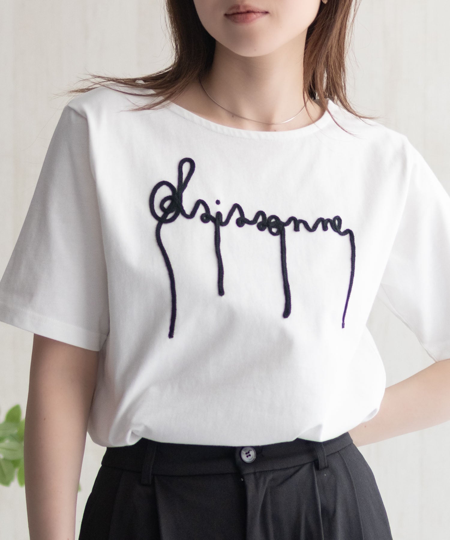 マックハウス Mac-House コードロゴTシャツ （オフホワイト） オフホワイト