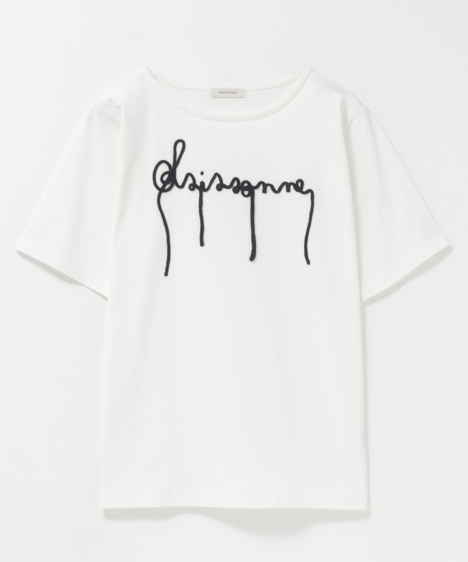 マックハウス Mac-House コードロゴTシャツ （オフホワイト） オフホワイト