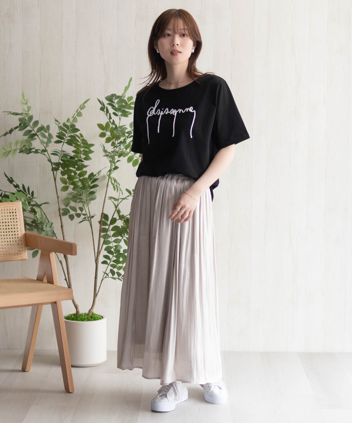 マックハウス Mac-House コードロゴTシャツ （オフホワイト） オフホワイト