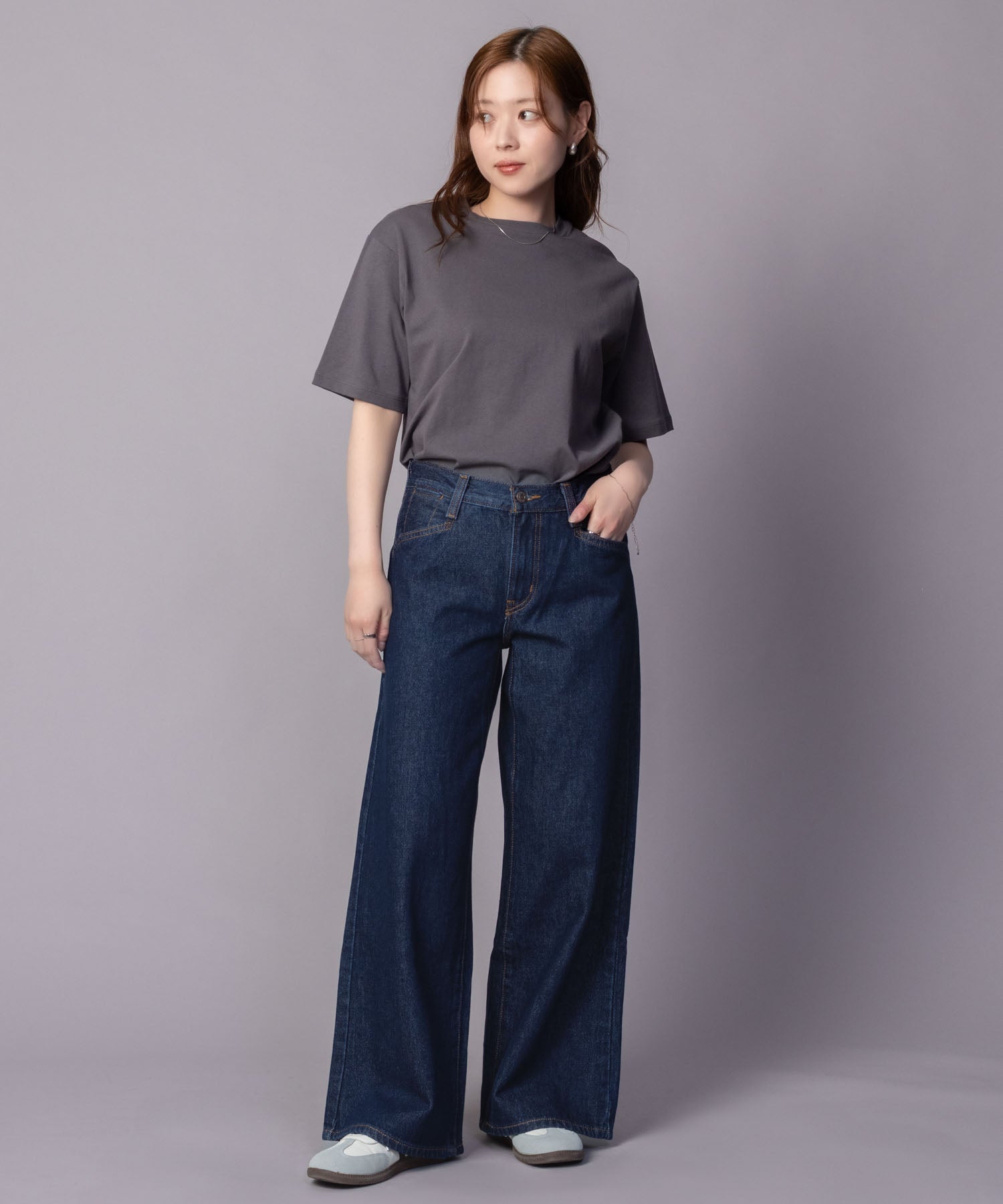 マックハウス Mac-House 94 BAGGY WIDE LEG バギーパンツ （ワンウォッシュ） ワンウォッシュ