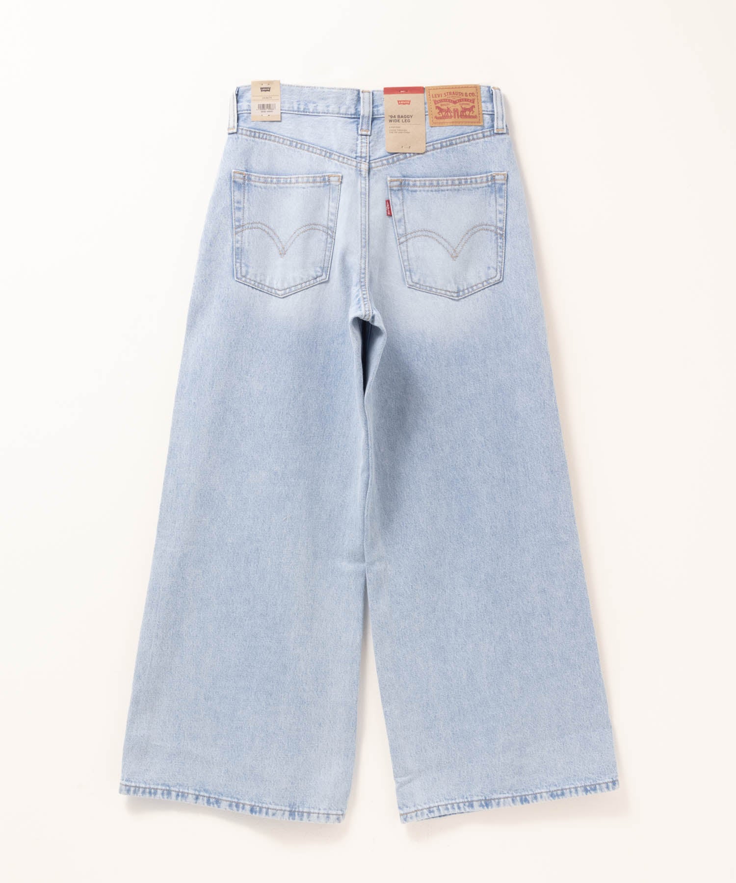マックハウス Mac-House 94 BAGGY WIDE LEG バギーパンツ （ライトブルー） ライトブルー