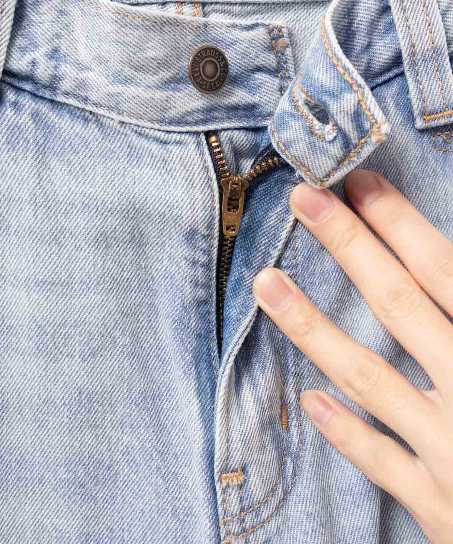 マックハウス Mac-House 94 BAGGY WIDE LEG バギーパンツ （ライトブルー） ライトブルー
