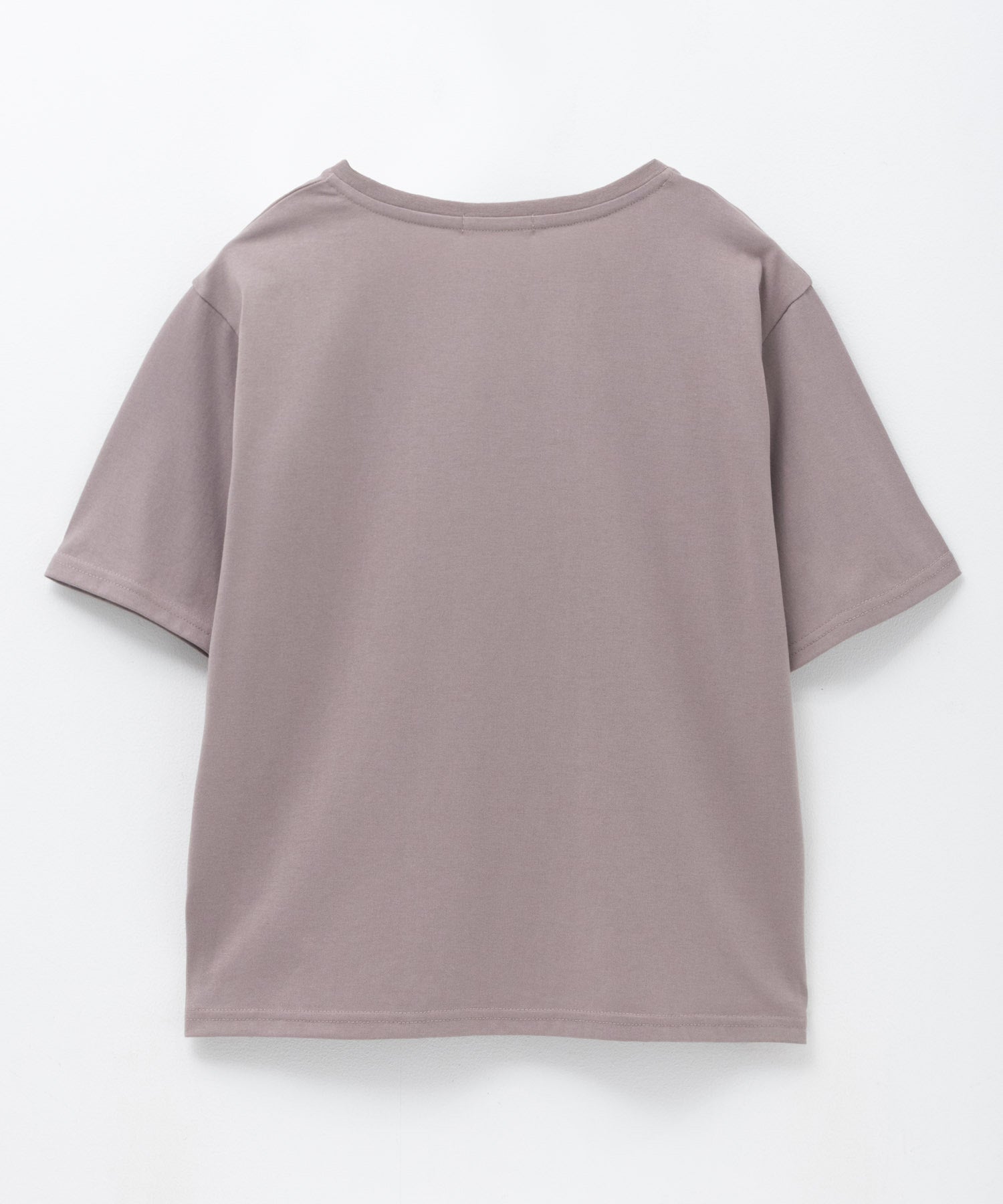 マックハウス Mac-House メッセージプリントTシャツ （ブラウン） ブラウン