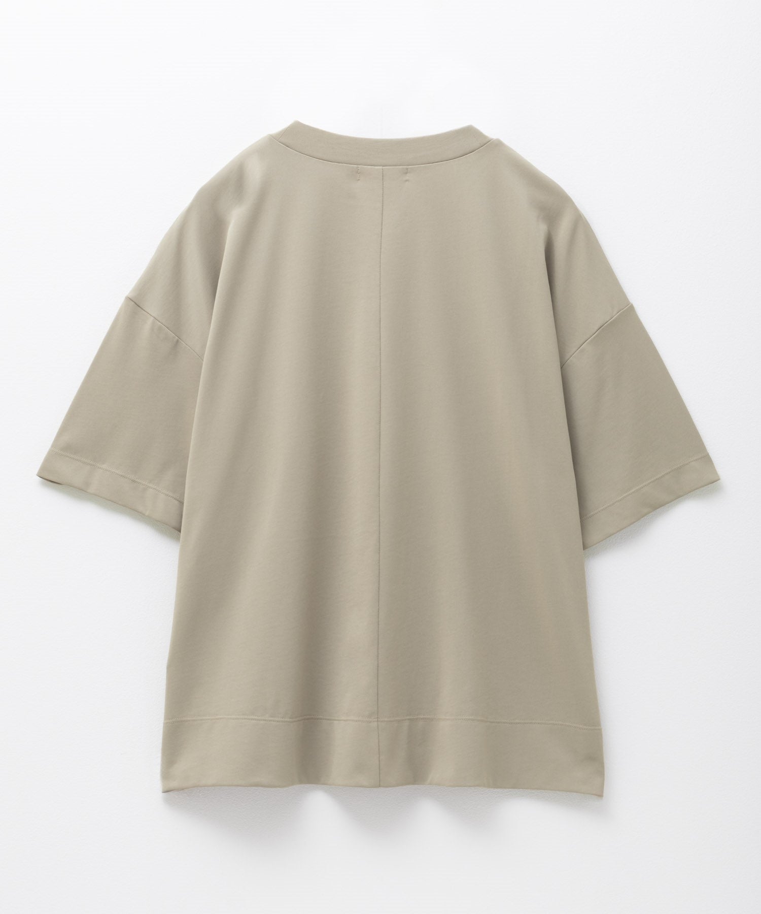 マックハウス Mac-House nAvy エブリーT 汗じみ軽減 プチハイネックTシャツ （ベージュ） ベージュ