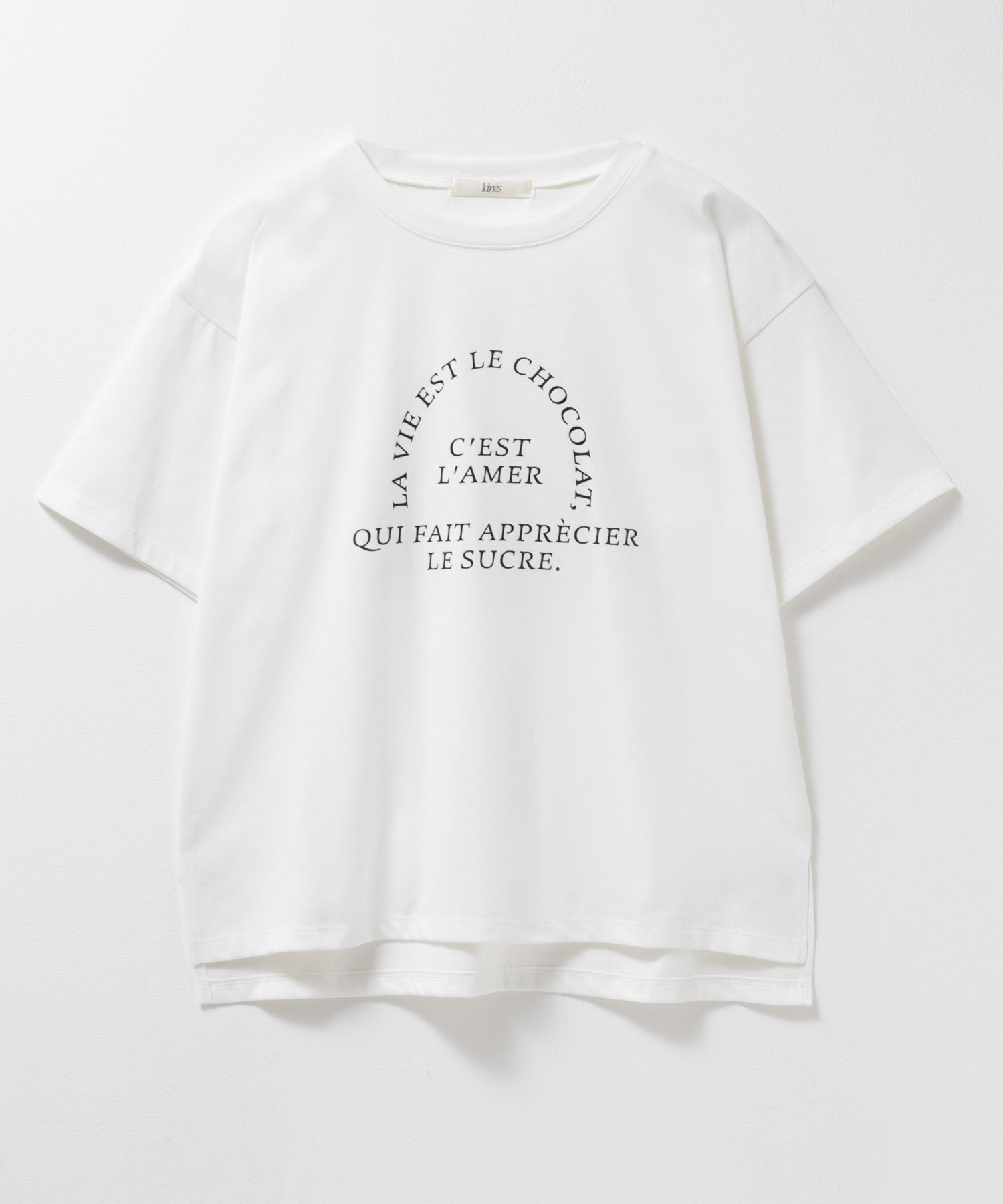 マックハウス Mac-House LavieestロゴTシャツ （オフホワイト） オフホワイト