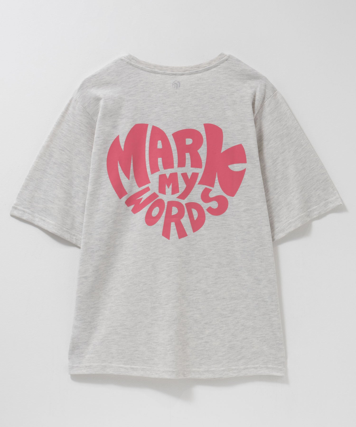 マックハウス Mac-House バックプリントTシャツ （チャコール） チャコール