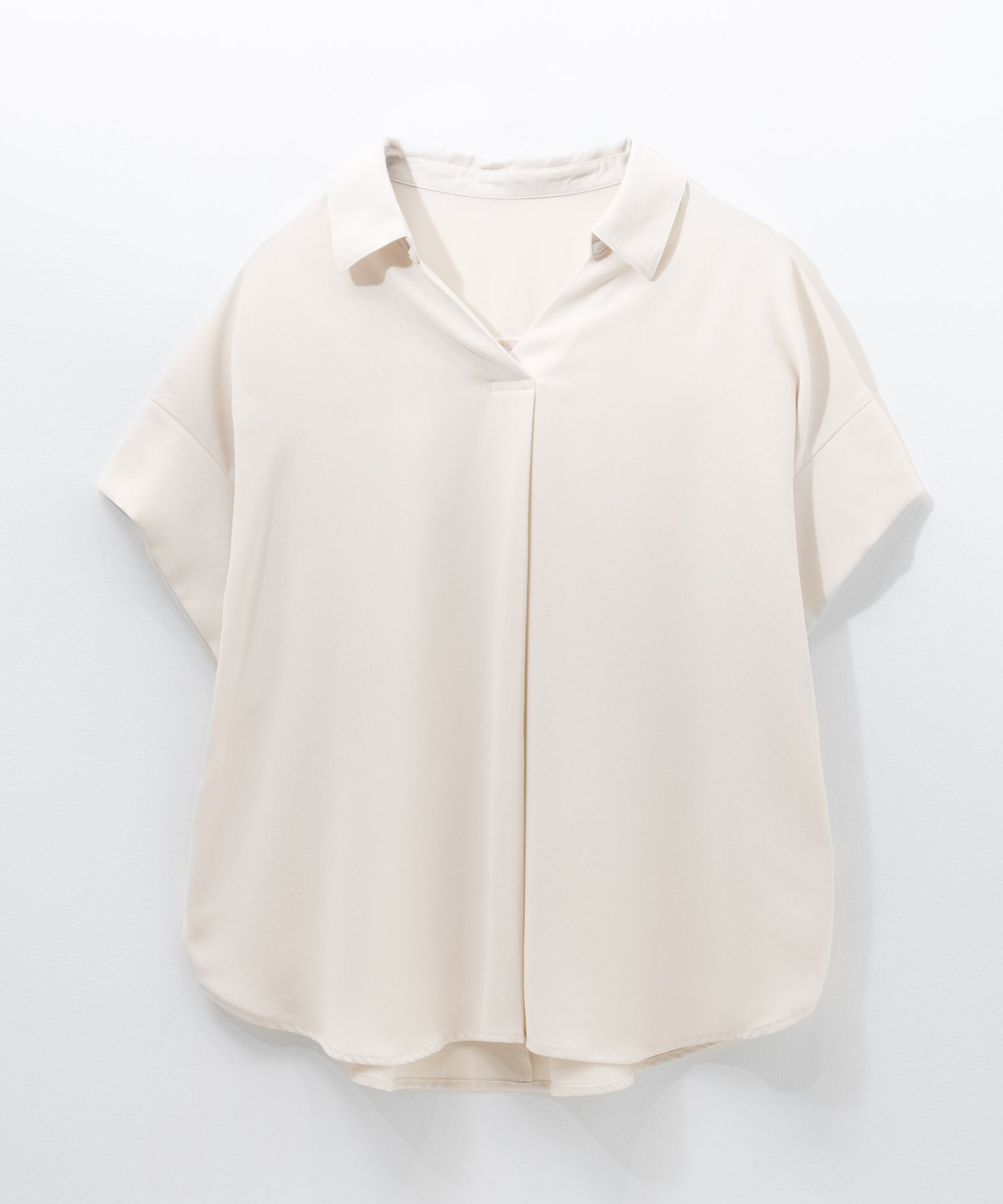 マックハウス Mac-House nAvy スキッパーブラウス （ブラック） ブラック