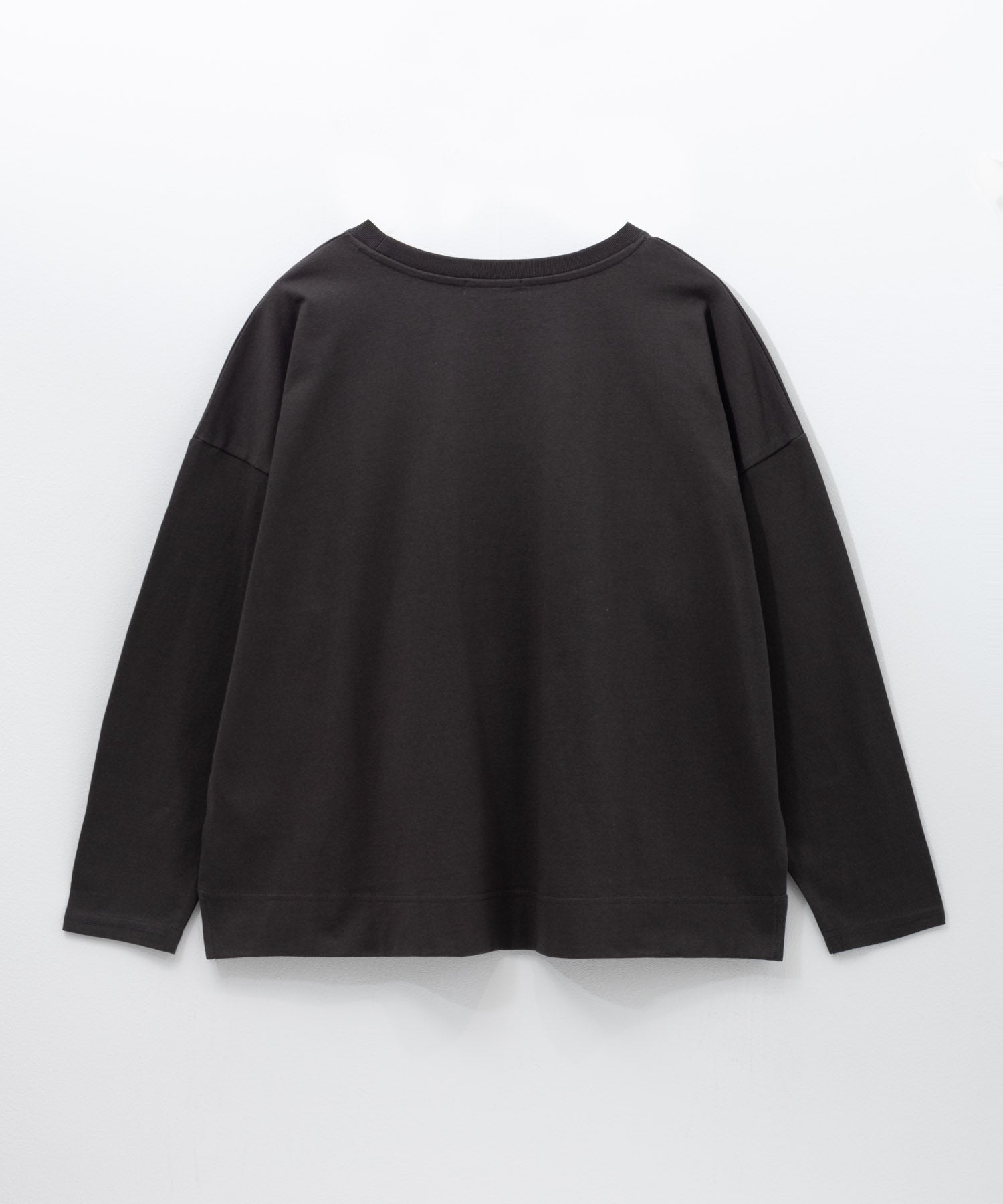 マックハウス Mac-House nAvy エブリーT 裾スリット長袖Tシャツ （オートミール） オートミール
