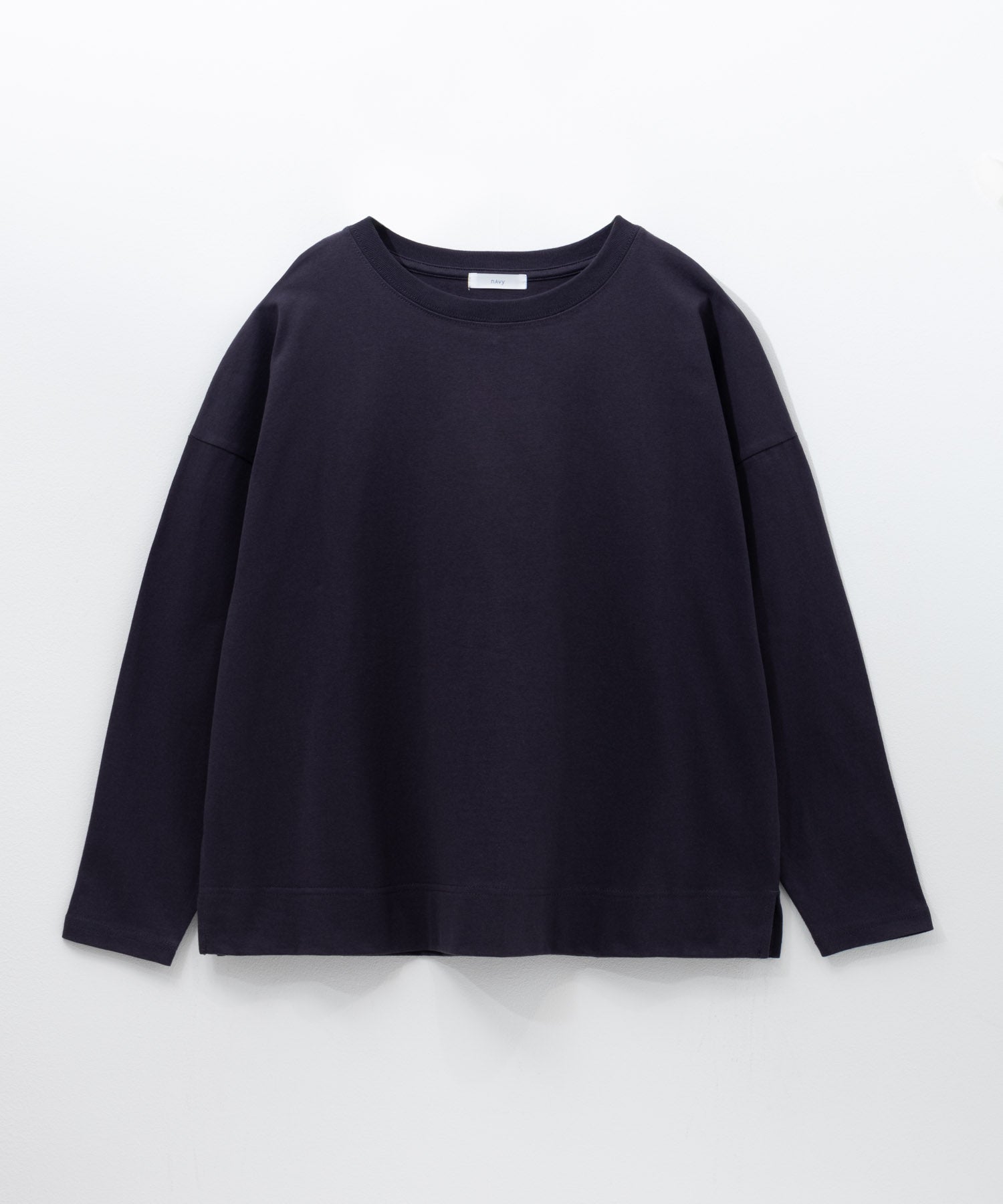マックハウス Mac-House nAvy エブリーT 裾スリット長袖Tシャツ （オートミール） オートミール