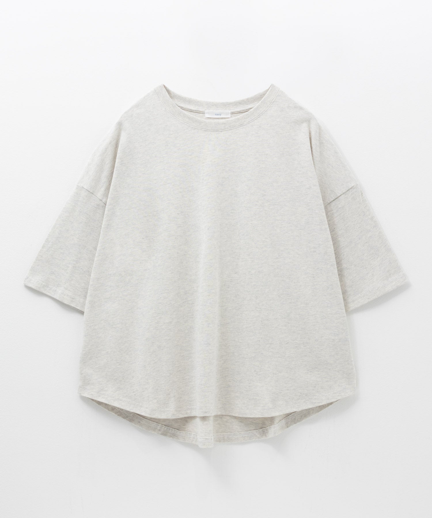 マックハウス Mac-House nAvy エブリーT 6分袖Tシャツ （チャコール） チャコール