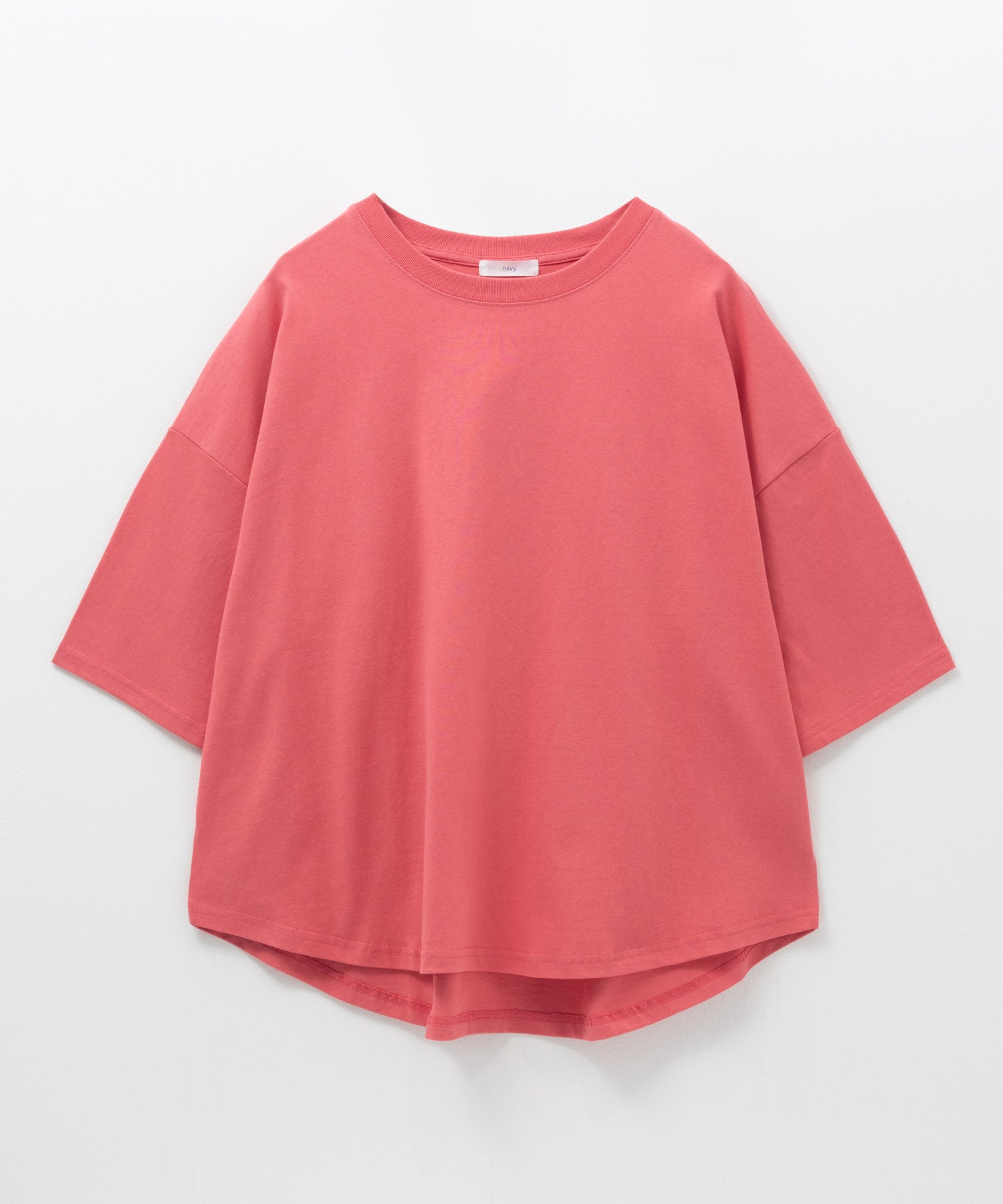 マックハウス Mac-House nAvy エブリーT 6分袖Tシャツ （チャコール） チャコール