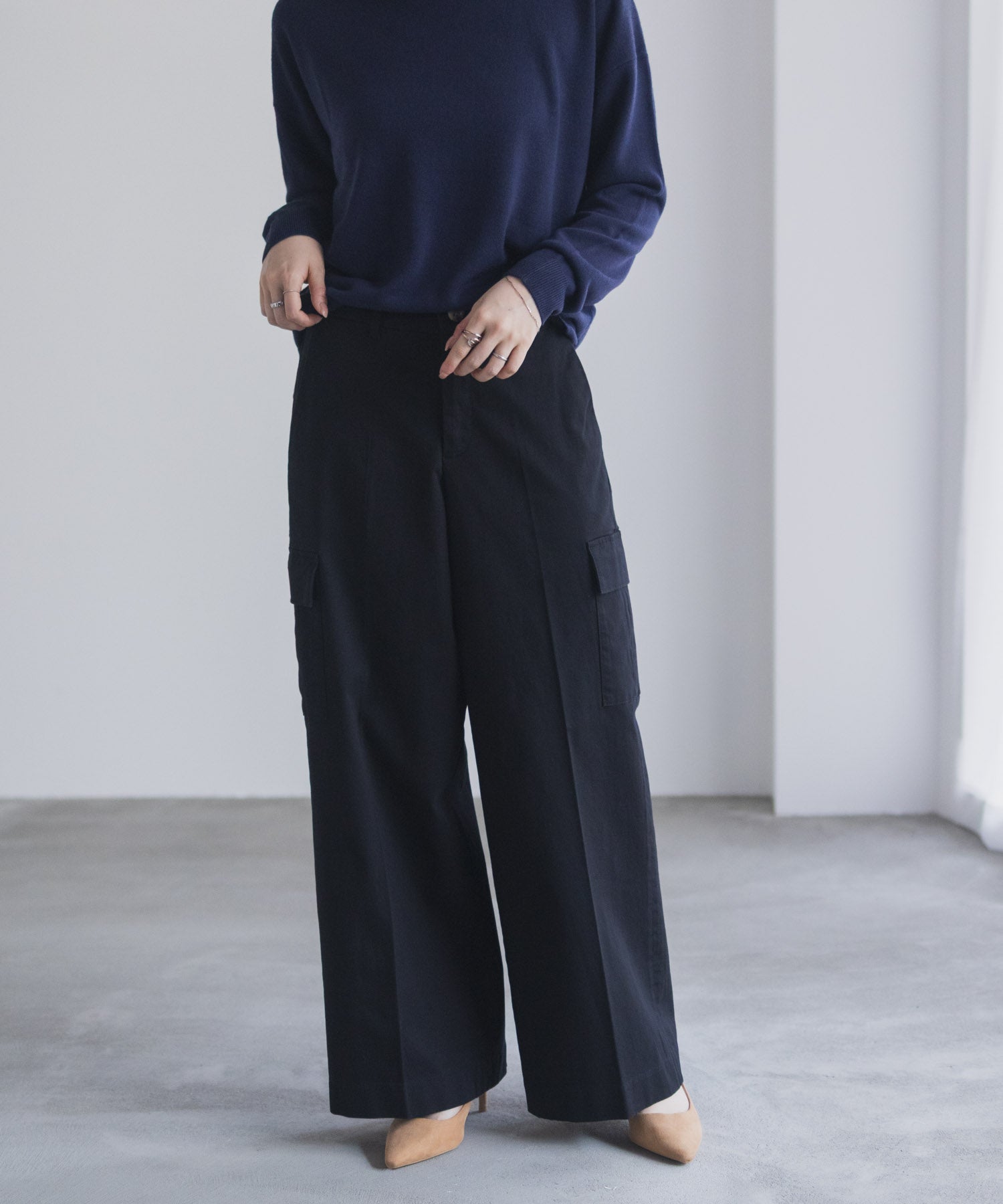 マックハウス Mac-House nAvy カーゴチノパンツ （カーキ） カーキ