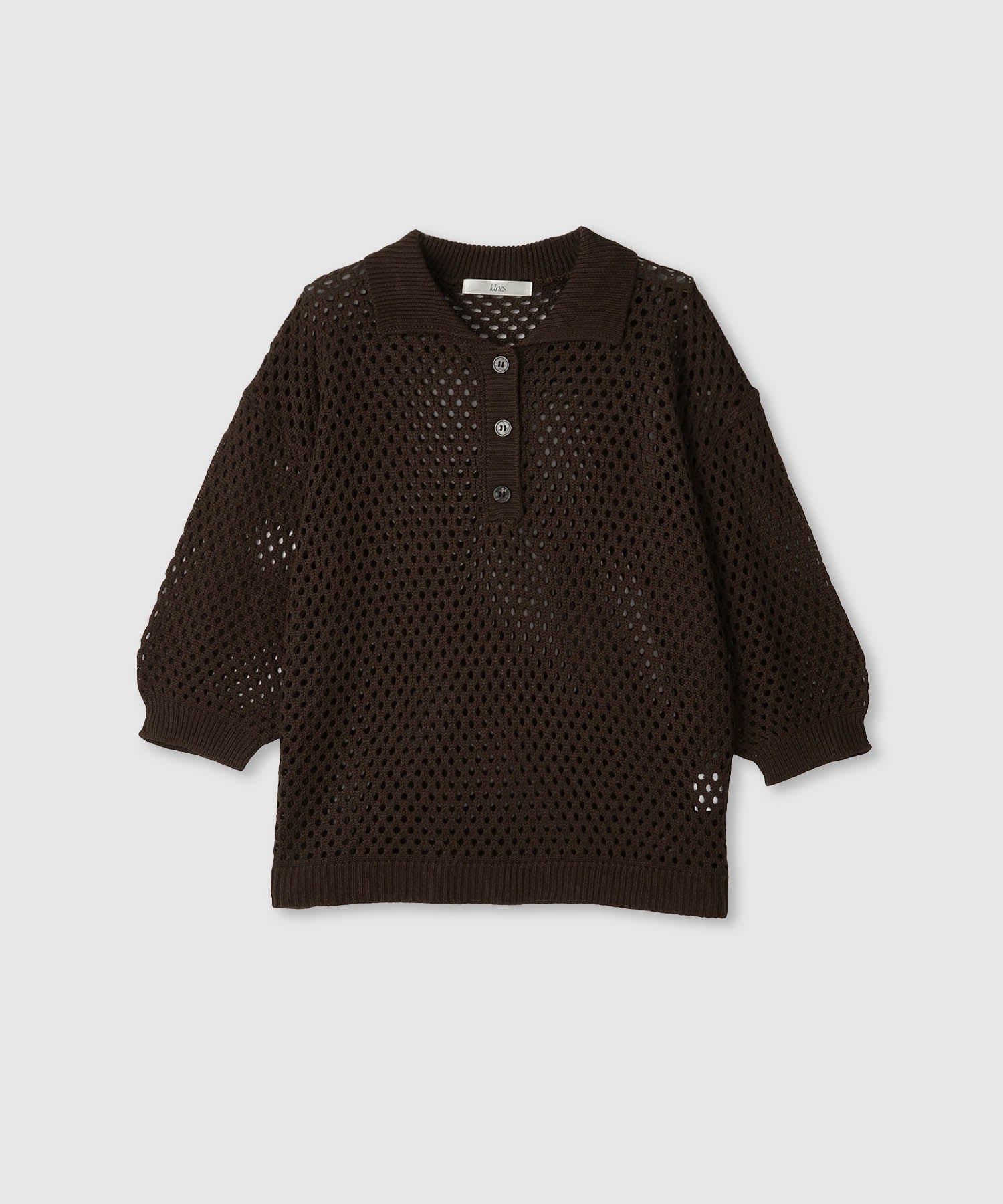 マックハウス Mac-House メッシュニットポロシャツ （ブラック） ブラック