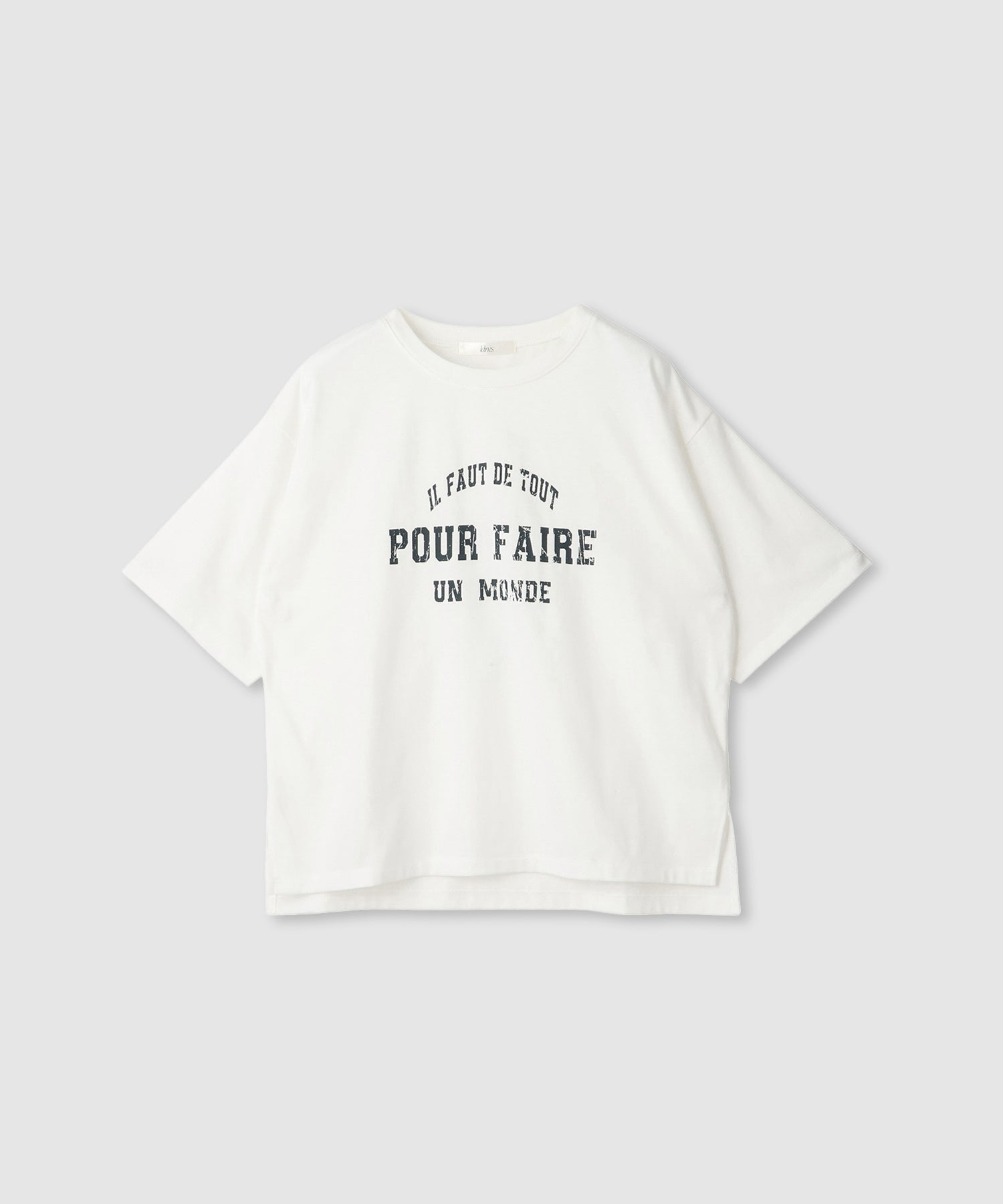 マックハウス Mac-House ロゴプリントTシャツ （ネイビー） ネイビー