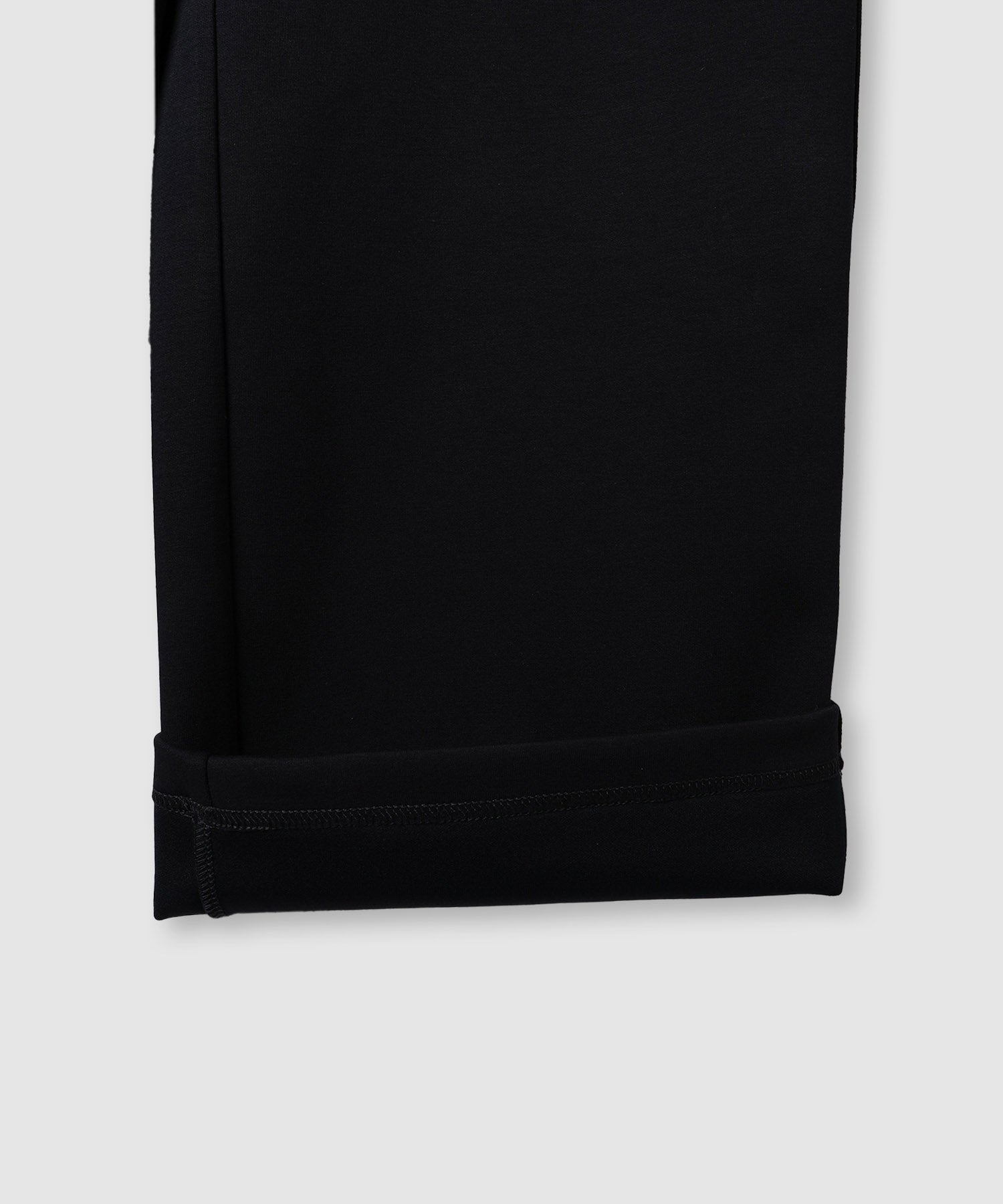 マックハウス Mac-House エアリエポンチ素材ラインパンツ （ブラック） ブラック