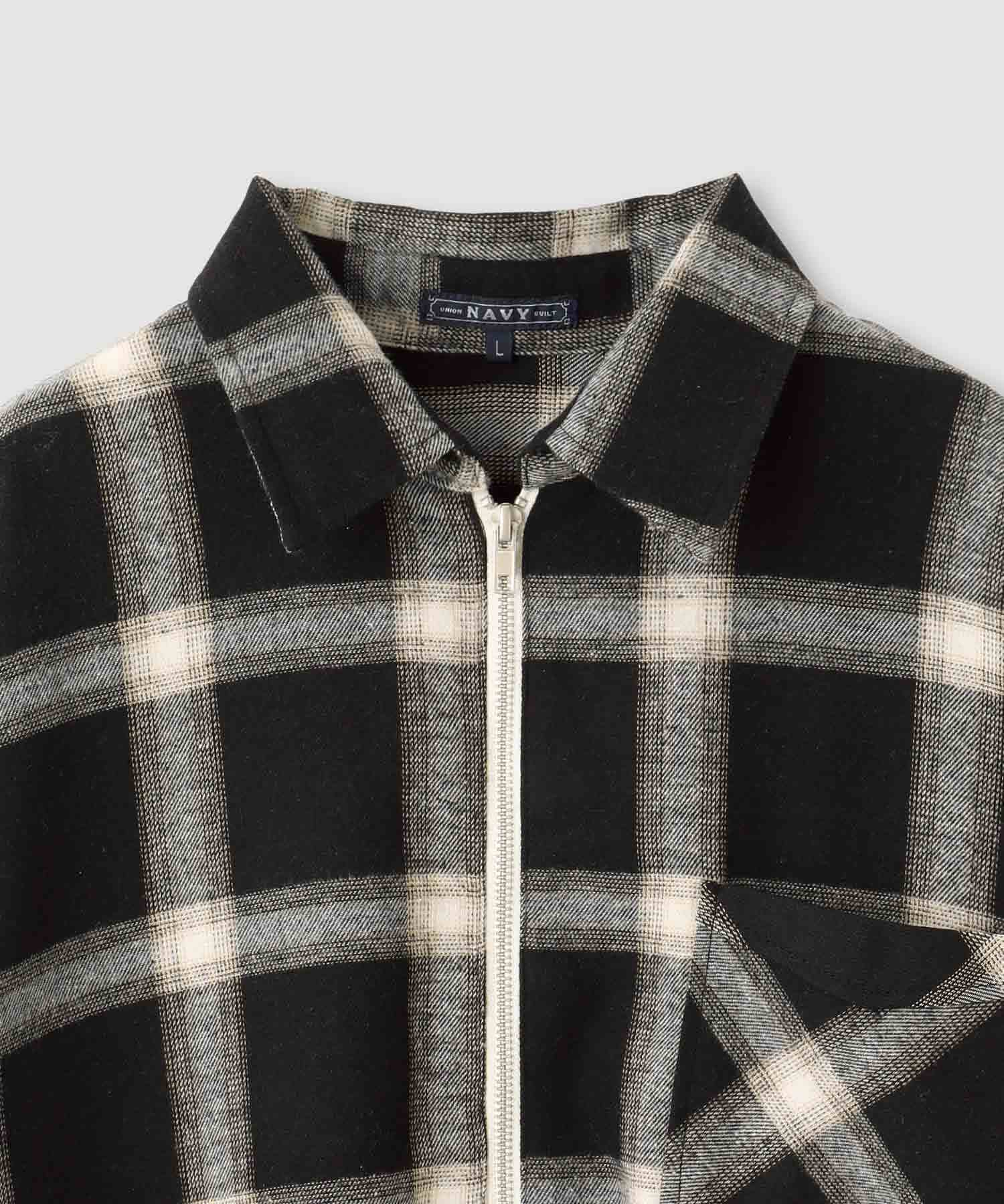 マックハウス Mac-House nAvy ハーフジップオンブレネルシャツ （ブルー） ブルー