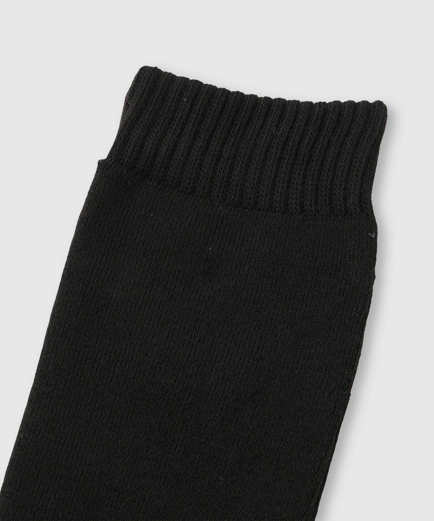 マックハウス Mac-House nAvy MAC HEAT クルーソックス 無地ミックス 2足組 （グレー） グレー