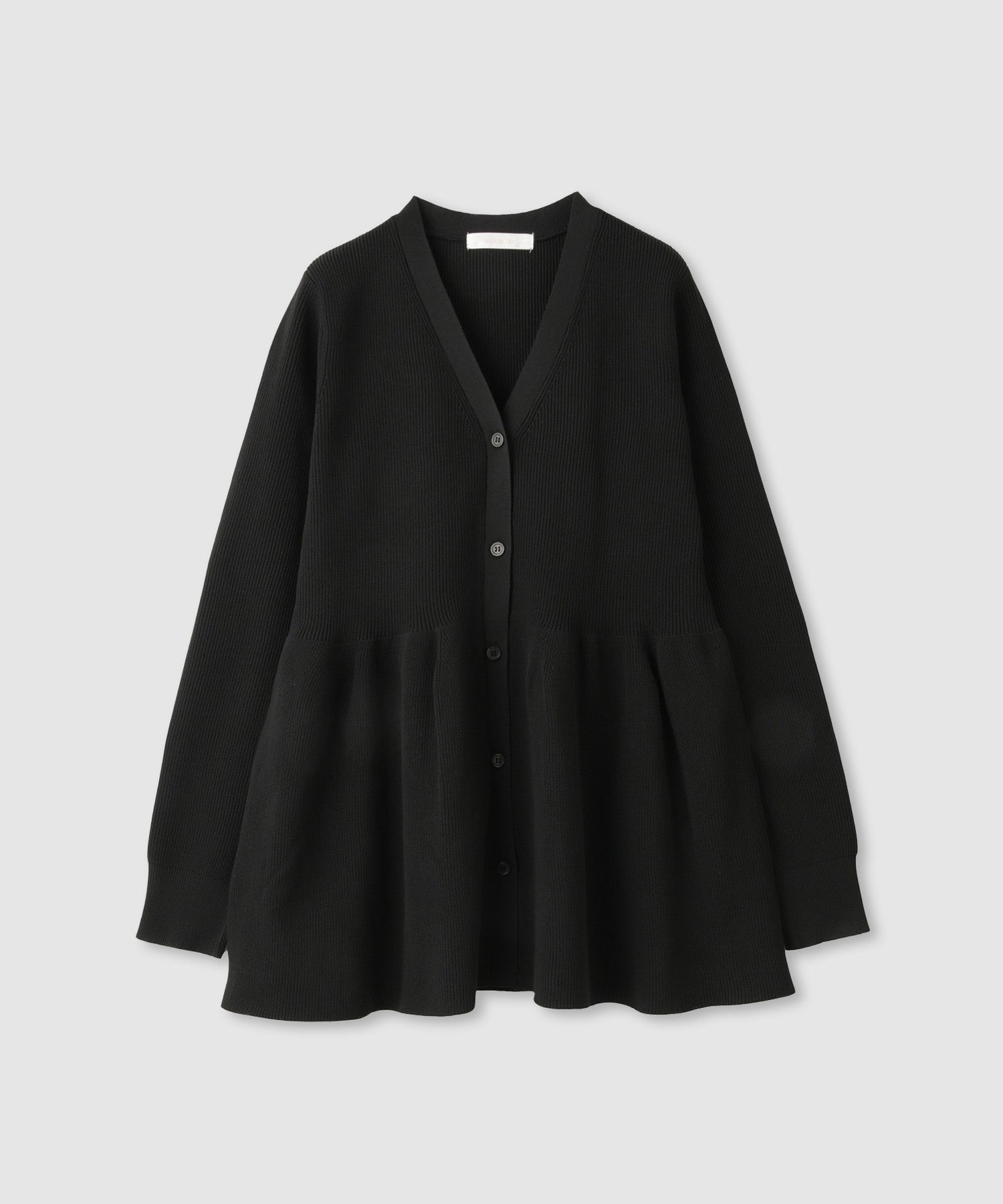 マックハウス Mac-House ソフトレッチペプラムカーディガン （レッド） レッド