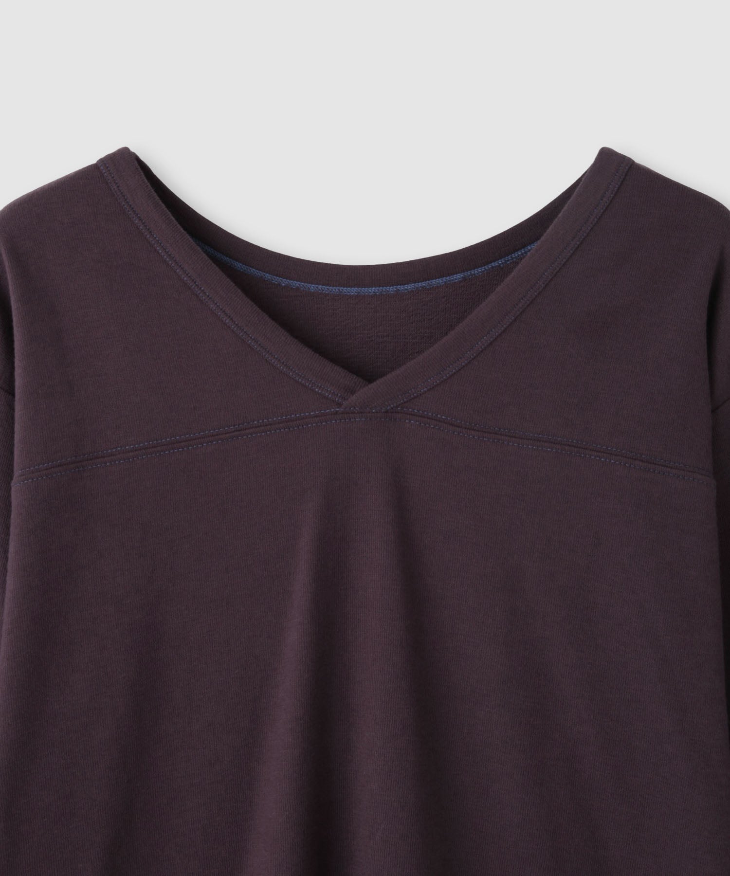 マックハウス Mac-House 2WAYフットボールロゴTシャツ （ボルドー） ボルドー