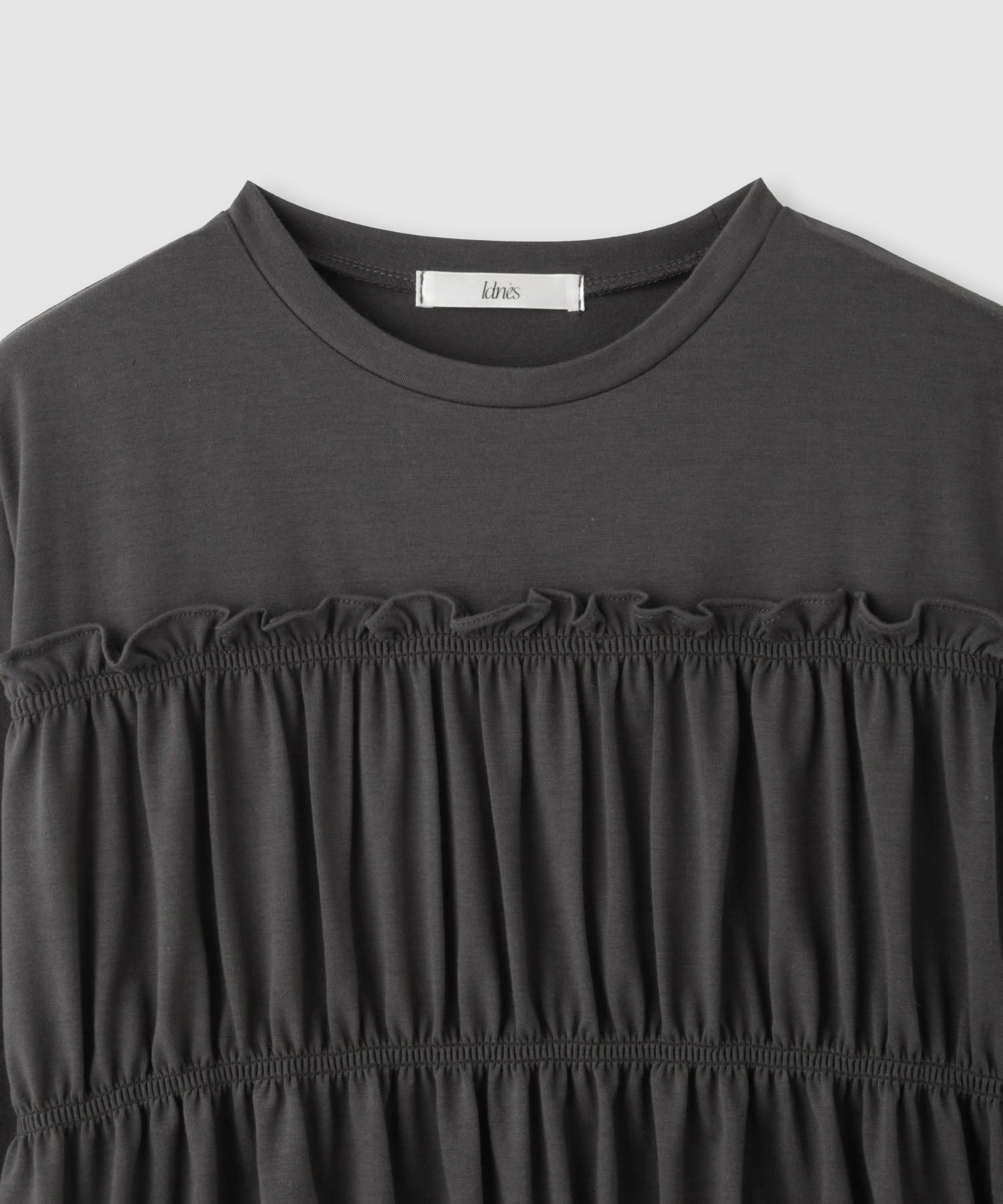 マックハウス Mac-House シャーリングギャザープルオーバー （グレー） グレー