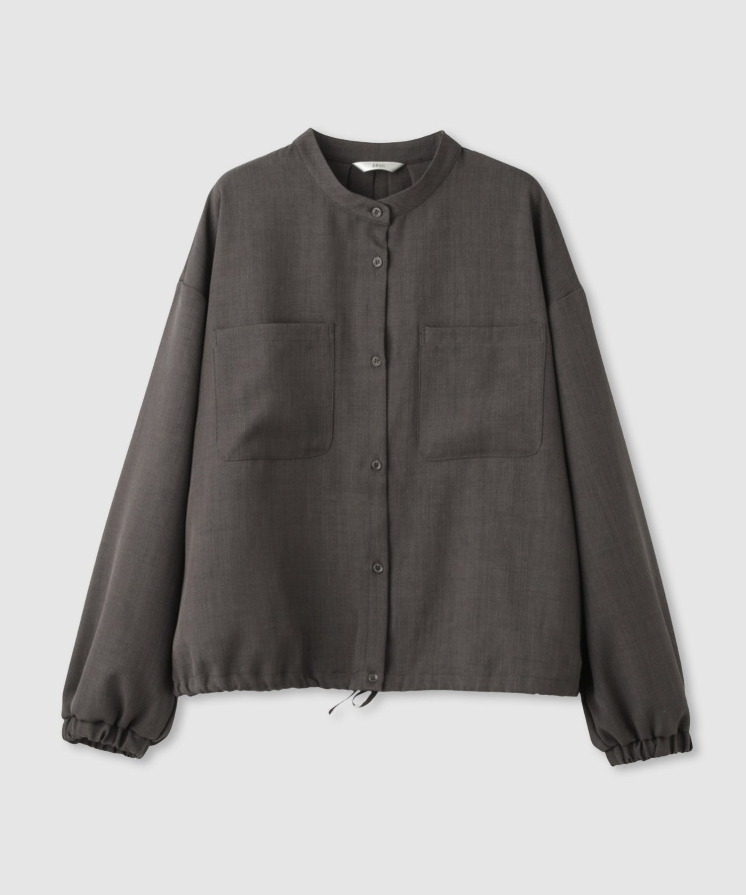 マックハウス Mac-House 裾ドロストブラウス （モカ） モカ