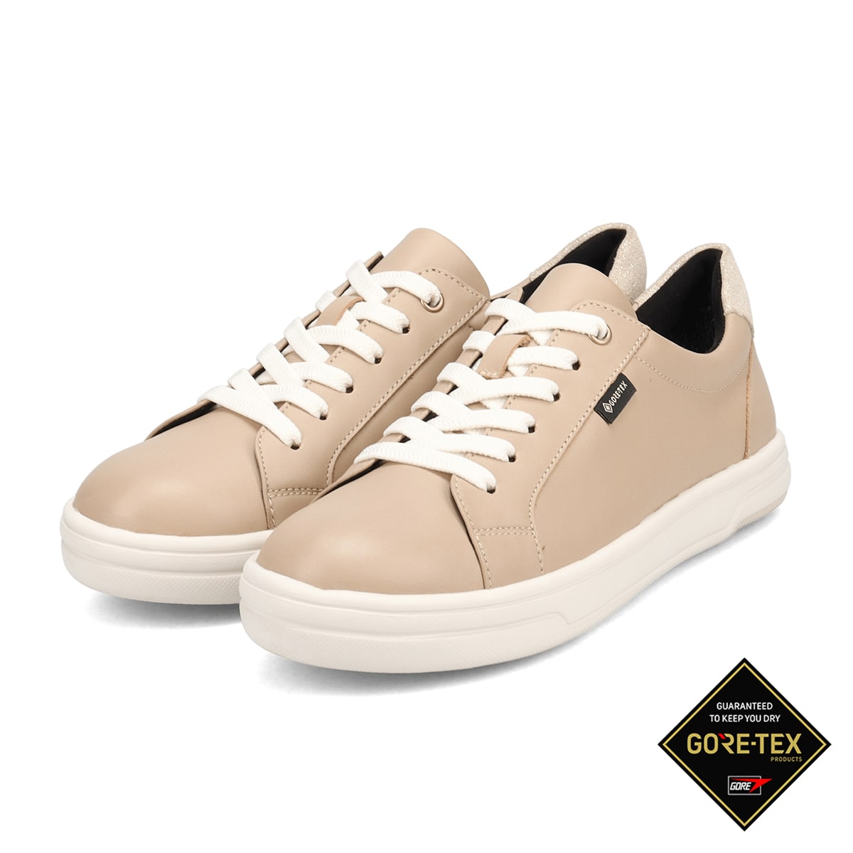 マドラスウォーク madras Walk 【GORE-TEX】 マドラスウォーク madras Walk どんな服装にもとにかく合わせ易い♪ カジュアルの定番！コート系スニーカー  MWL9022V （ベージュ） ベージュ