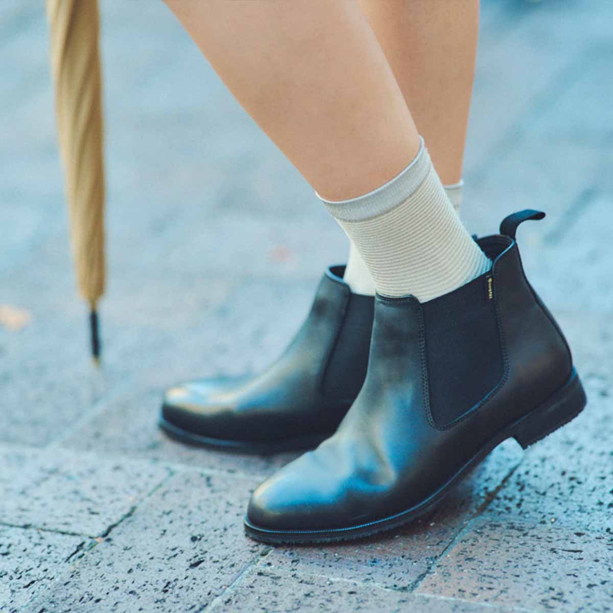 [GORE-TEX] Madras Walk Side gore boots made of high-quality leather MWL1106