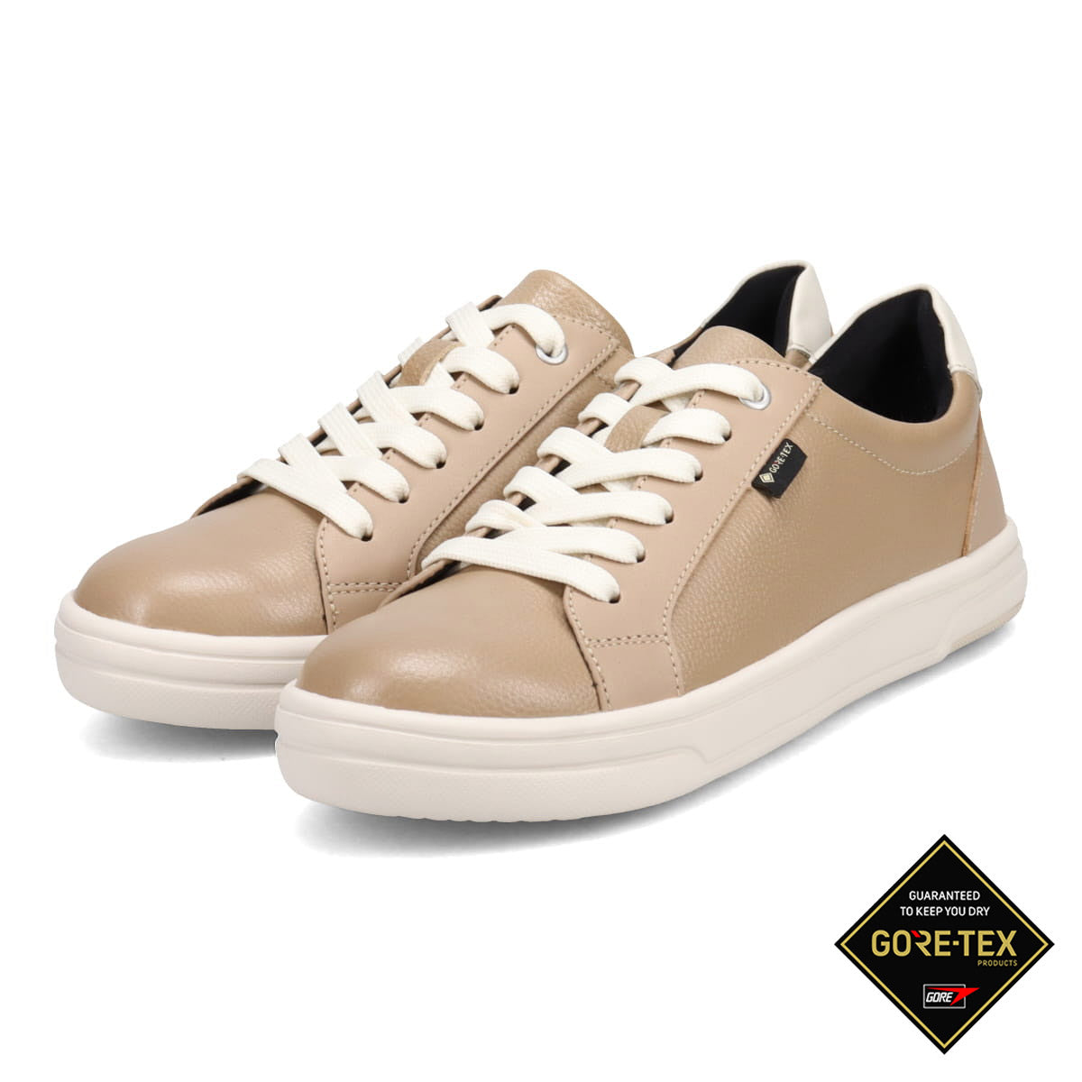 Madras Walk Coat Sneakers MWL1022, upgraded to more comfortable leather than GORE-TEX, gray