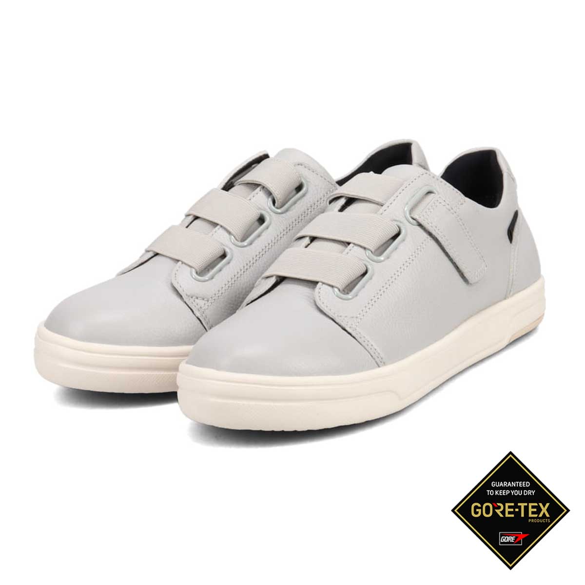 馬德拉斯步行 madras Walk 【GORE-TEX】升級為更舒適的灰色皮革 皮帶運動鞋 MWL1027