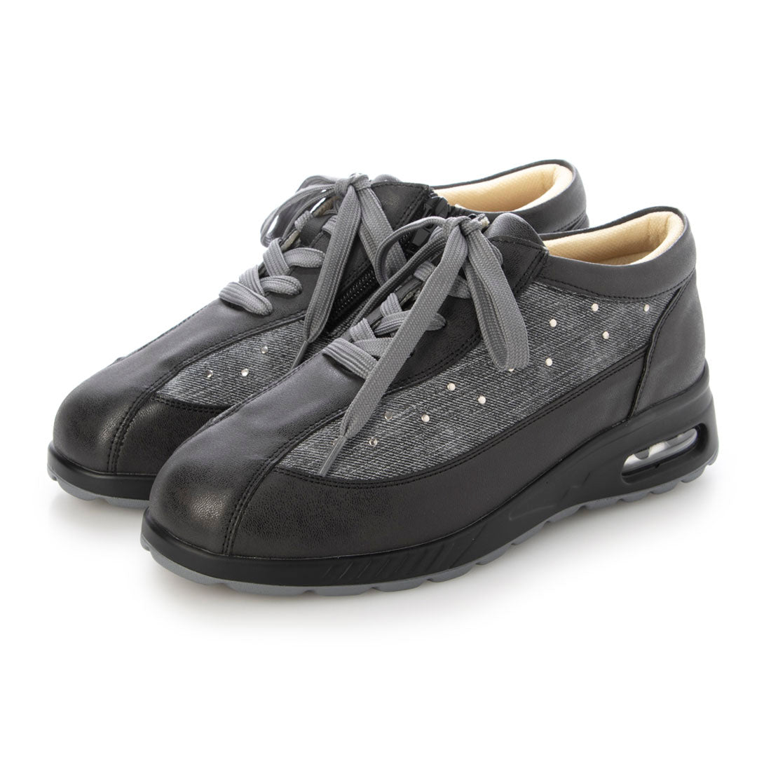 Marika MARIKA 5E Thick-soled Studded Sneakers