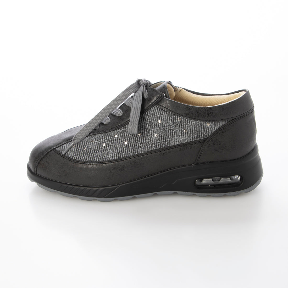 Marika MARIKA 5E Thick-soled Studded Sneakers