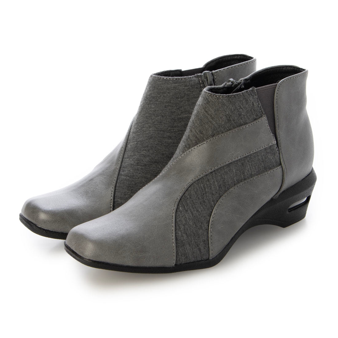 マリカ MARIKA 4Eストレッチ素材エレガントブーツ （gray） gray