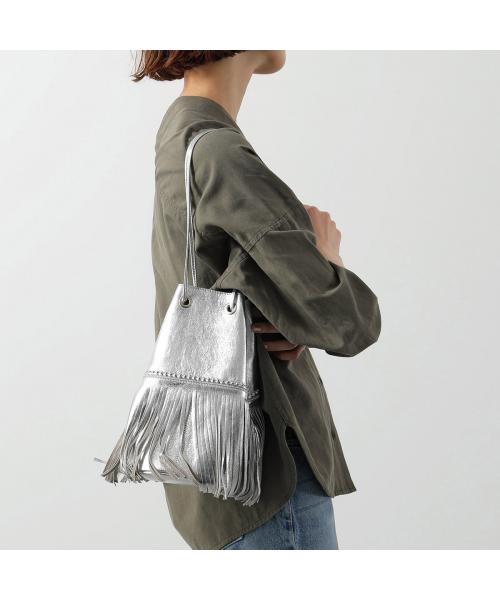 マルコ マージ MARCO MASI MARCO MASI ショルダーバッグ 3013 LAーBAーFR 巾着 フリンジ （SILVER-B01/シルバー） SILVER-B01/シルバー