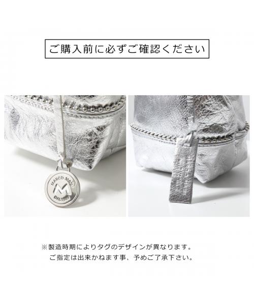 マルコ マージ MARCO MASI MARCO MASI ショルダーバッグ 3319 BALL VITELLO 巾着 （NERO-037H/ブラック） NERO-037H/ブラック