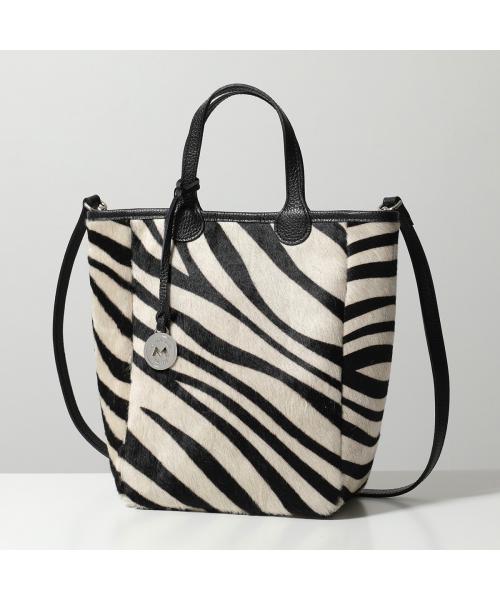 マルコ マージ MARCO MASI MARCO MASI トートバッグ 3622 ZEBRA レザー ゼブラ柄 （BIANCO/ホワイト×ブラック） BIANCO/ホワイト×ブラック