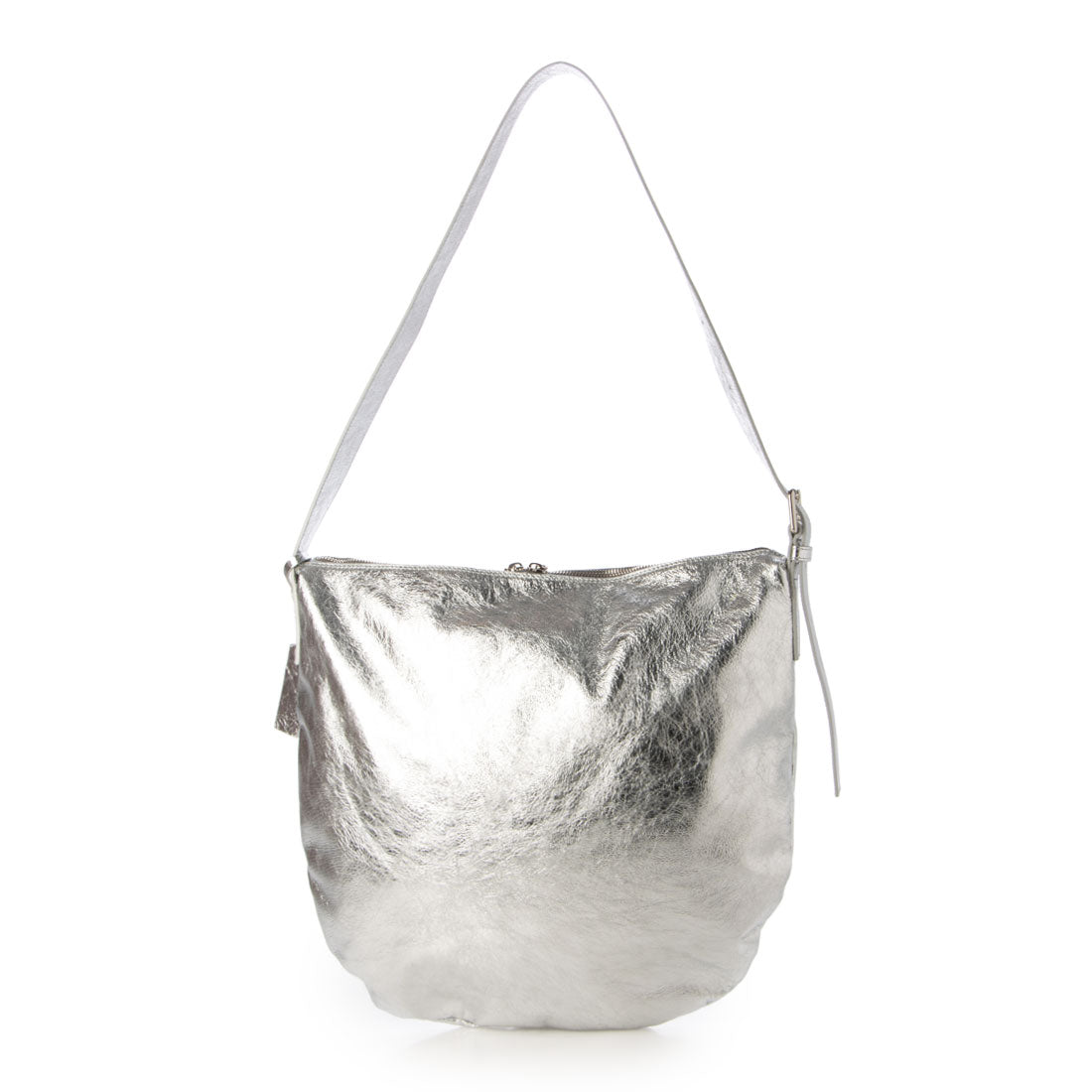 マルコ マージ MARCO MASI レザー肩掛けバッグ （Silver） Silver